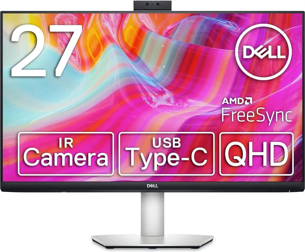 Alt view image 14 of 19 - Dell S2722DZ 27" WQHD Edge WLED LCD Monitor - 16:9 - Black, Silver - 27" Class - In-plane Switching (IPS) Technology - 2560 x 1440 - 16.7 Million Colors - Adaptive Sync/FreeSync - 350 Nit -