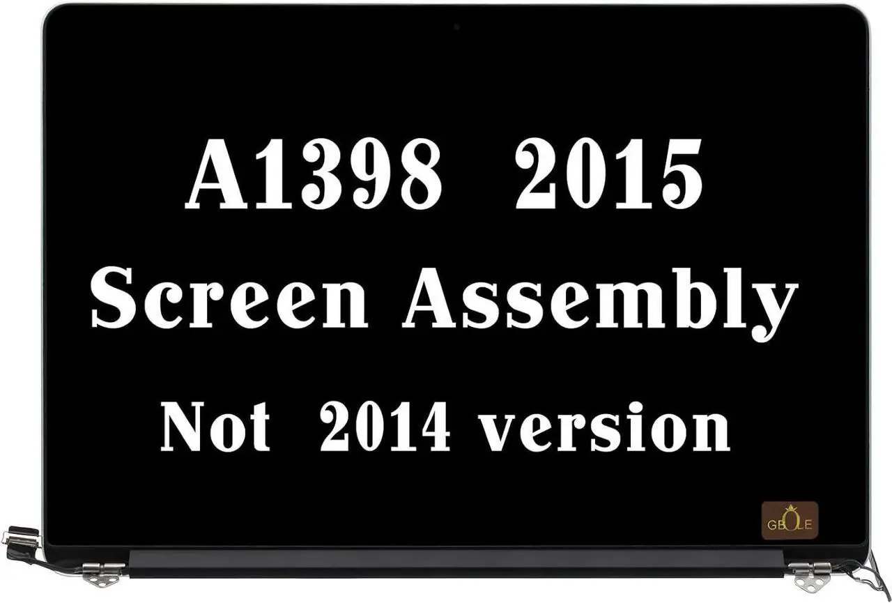 Main image of NUOLAISUN Screen Replacement for MacBook Pro Retina A1398 LCD Screen Display Assembly Mid 2015 EMC 2909 2910 661-02532 (** do not fit A1398 2012-2014 Year**)