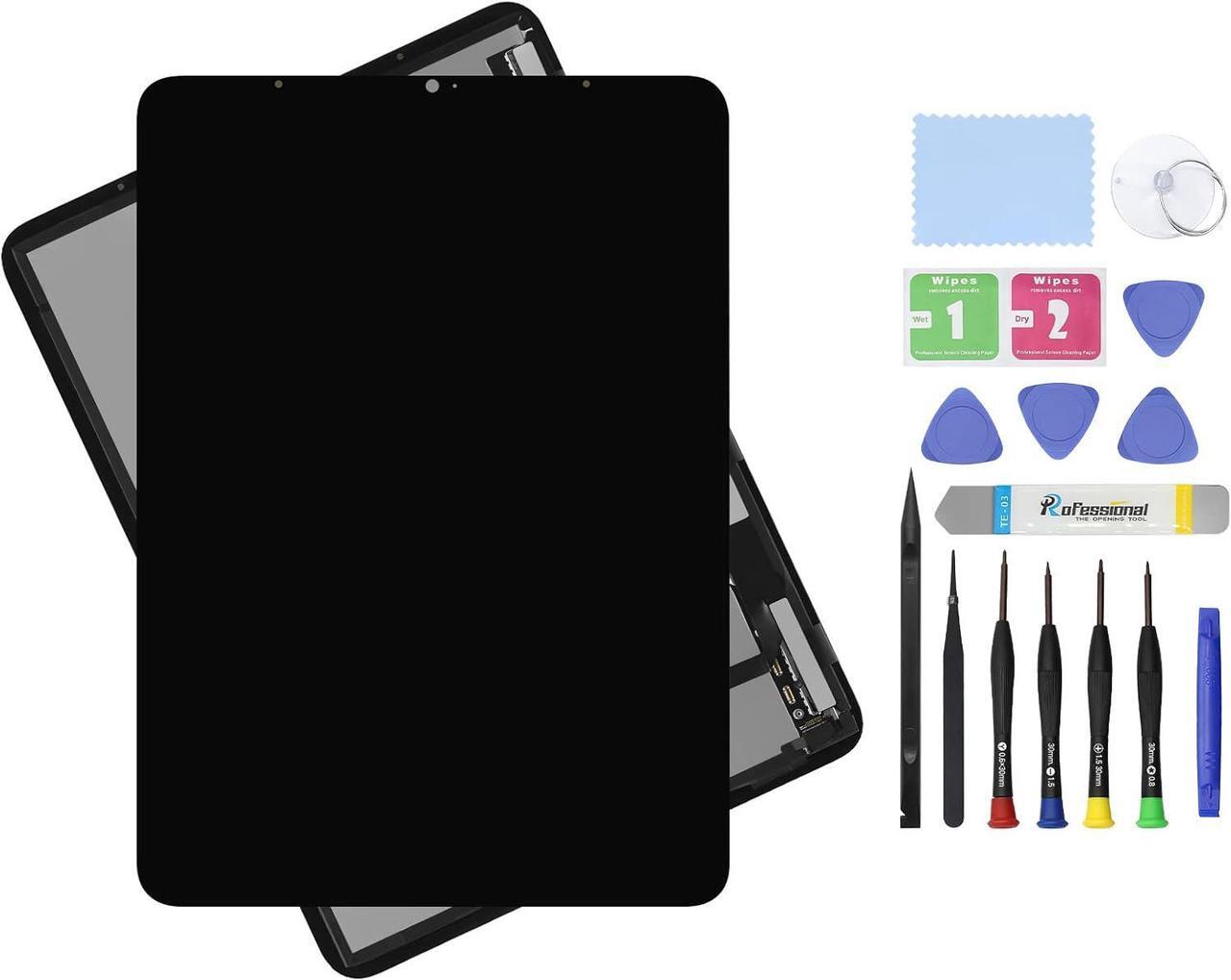 Main image of 11" LCD Screen Replacement for iPad Pro 11 2021 3rd 4th Gen A2377 A2459 A2301 A2460 2022 A2435 A2761 A2762 A2759 Display OLED LCD Assembly and Glass Touch Digitizer Premium Repair Kit Black