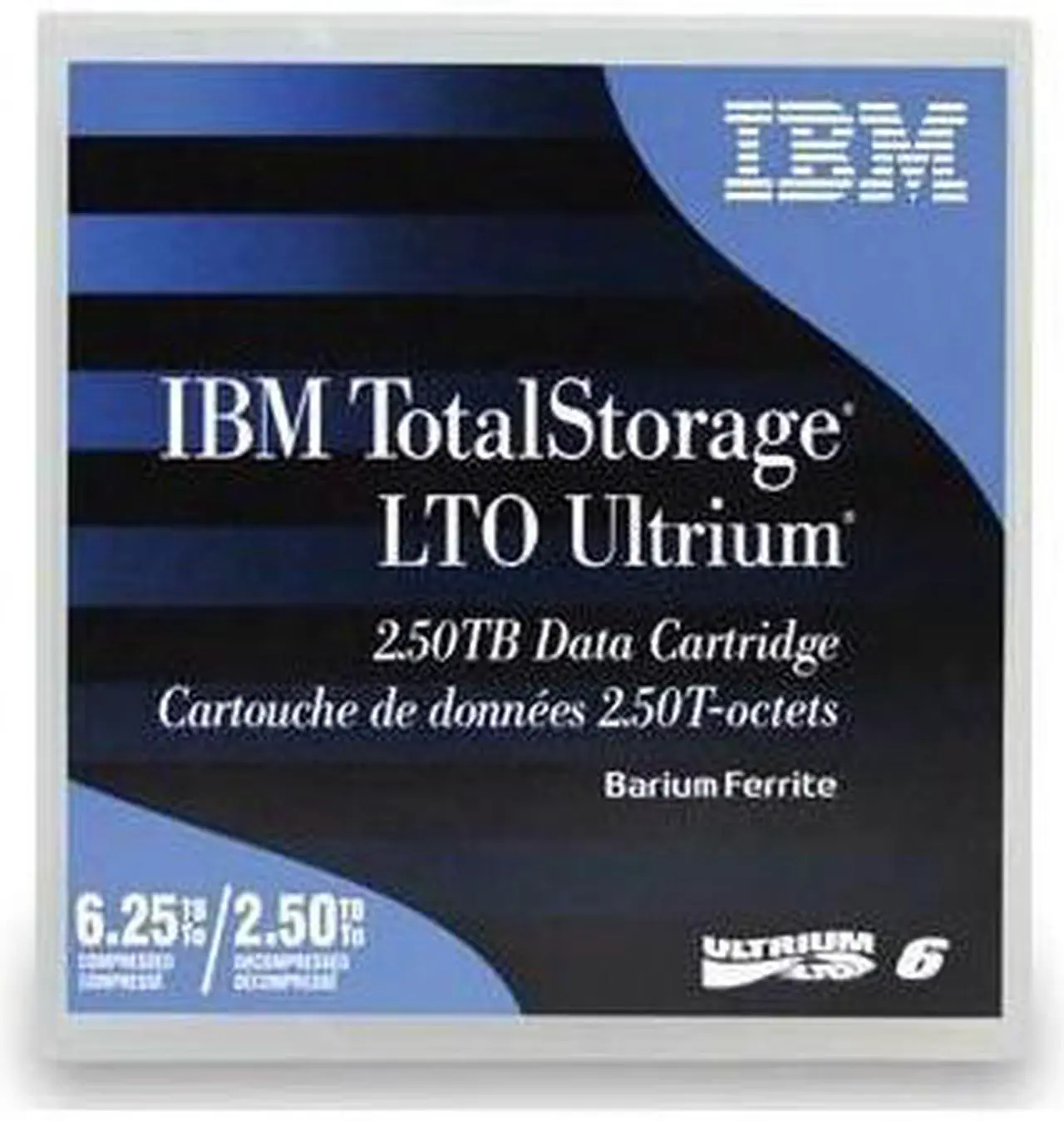 Alt view image 7 of 7 - IBM LTO Ultrium 6 Data Cartridge (00V7590) - 2.5TB/6.25TB Native/Compressed Capacity