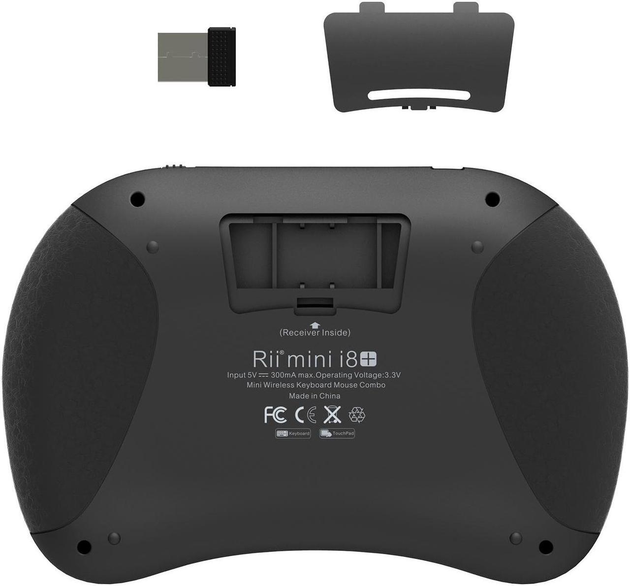 Alt view image 5 of 6 - Rii i8+ Mini wireless keyboard 2.4GHz Wireless Keyboard with TouchPad Backlit For Android TV Box,PC,Laptop,Smart TV,HTPC
