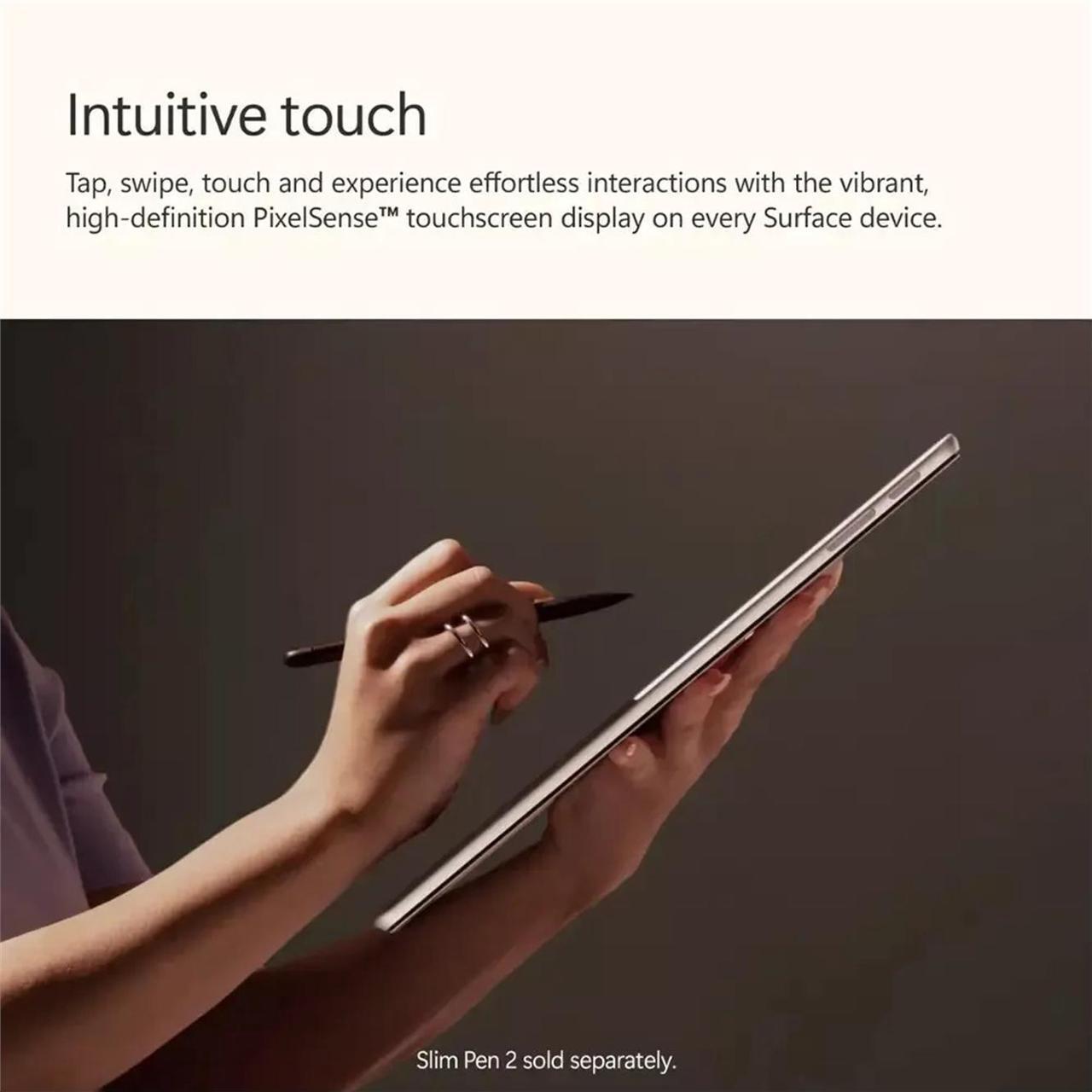 Alt view image 3 of 6 - Microsoft Surface Pro 11 Tablet 13" Copilot+PC Touch Snapdragon X Plus 16GB RAM 1TB SSD, Sapphire