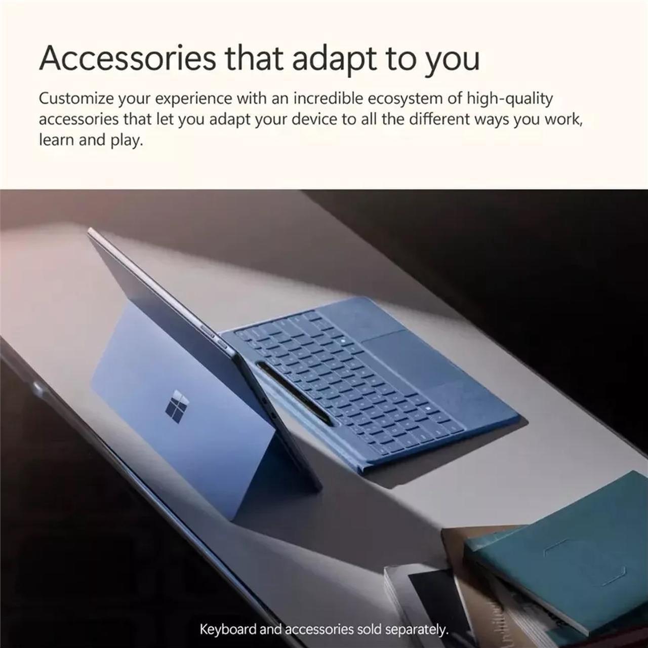 Alt view image 6 of 6 - Microsoft Surface Pro 11 Tablet 13" Copilot+PC Touchscreen Snapdragon X Plus 16 RAM 256 SSD,Platinum