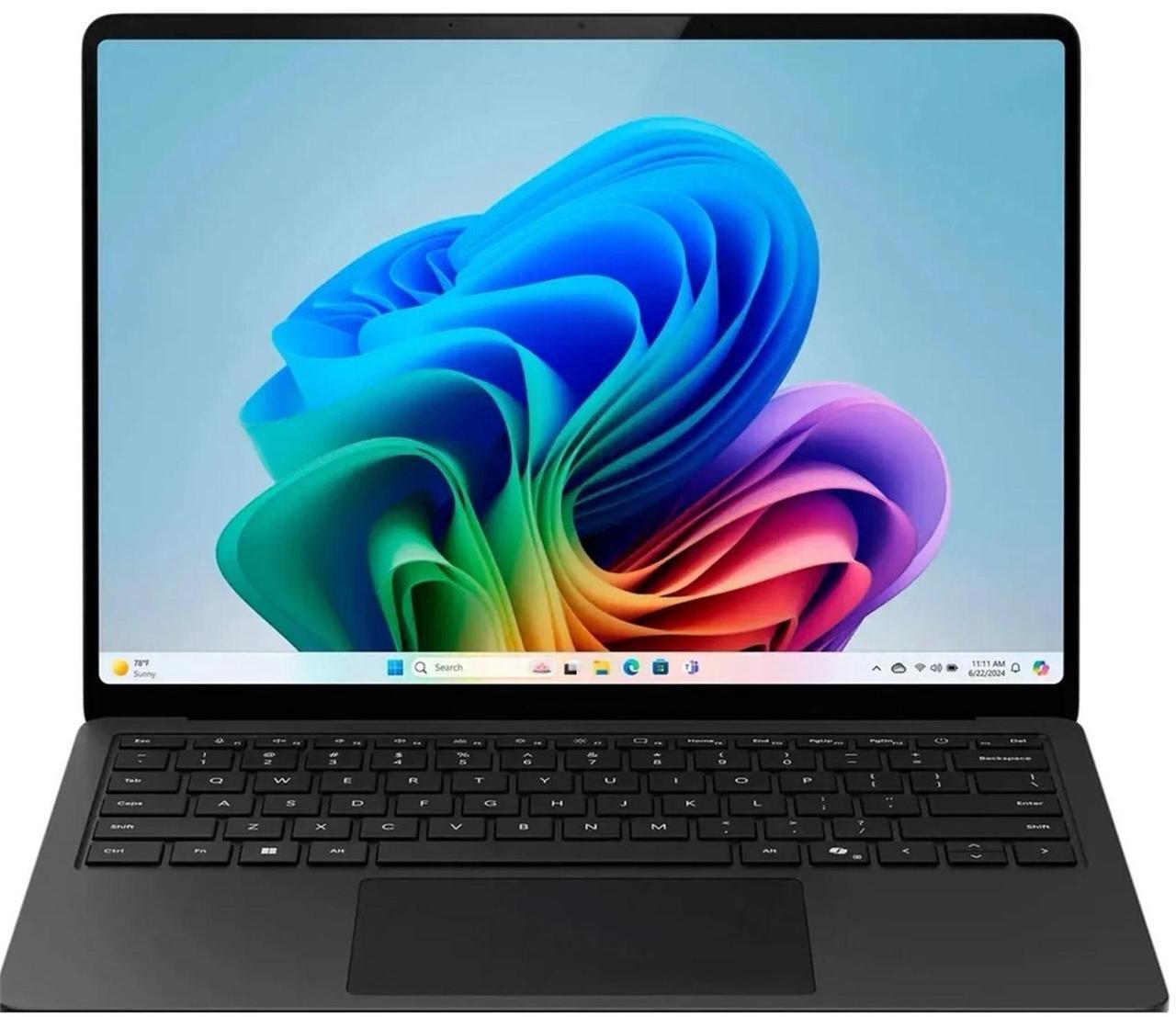 Main image of Microsoft Surface Laptop 7 Copilot+PC 13.8"Snapdragon X Elite 64GB RAM 1TB SSD WIN11H, Black
