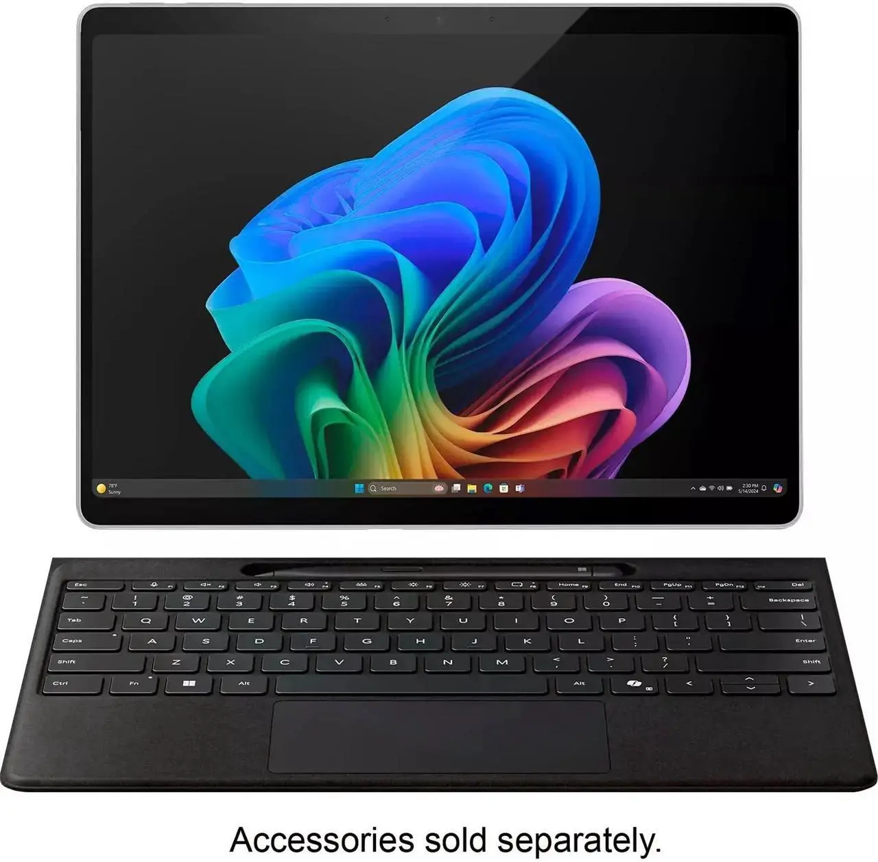 Alt view image 5 of 6 - Microsoft Surface Pro 11 Tablet 13" Copilot+PC Touch Snapdragon X Elite 32GB RAM 1TB SSD, Platinum