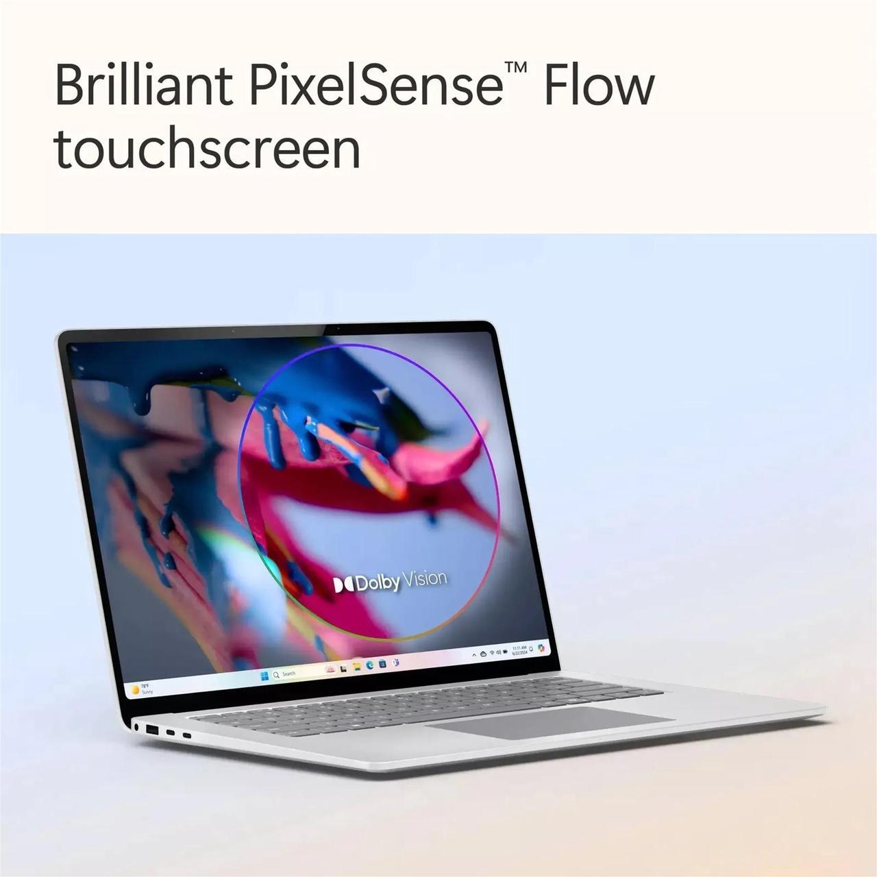 Alt view image 6 of 6 - Microsoft Surface Laptop 7 Copilot+PC 13.8" Touch Snapdragon X Elite 16GB RAM 512GB SSD, Platinum