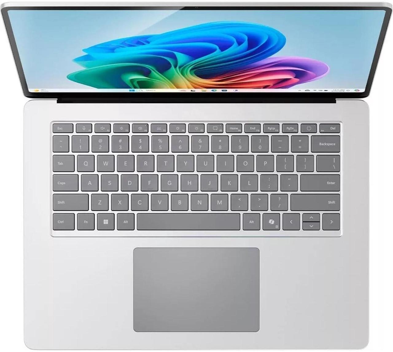 Alt view image 5 of 6 - Microsoft Surface Laptop 7 Copilot+PC 15" Touch Snapdragon X Elite 16GB RAM 512GB SSD, Platinum