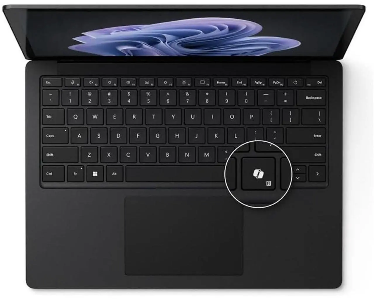 Alt view image 2 of 4 - Microsoft Surface Laptop 6 13.5" Touchscreen Copilot Intel Ultra 7 32GB RAM 1TB SSD W11P, Black