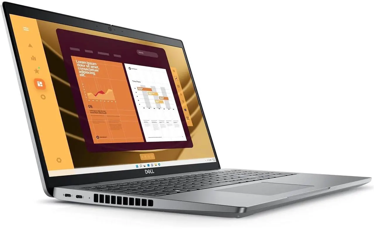 Alt view image 3 of 5 - Dell Latitude 5550 AI Laptop 15.6" Touchscreen Intel Core Ultra 5 135U 32GB RAM 256GB SSD VPRO W11P - Certified Refurbished - Grade A