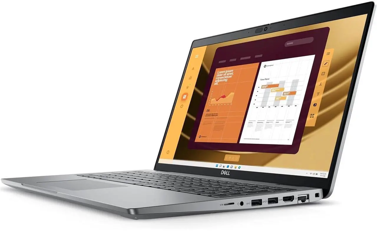 Alt view image 4 of 5 - Dell Latitude 5550 AI Laptop 15.6" Touchscreen Intel Core Ultra 5 135U 32GB RAM 256GB SSD VPRO W11P - Certified Refurbished - Grade A