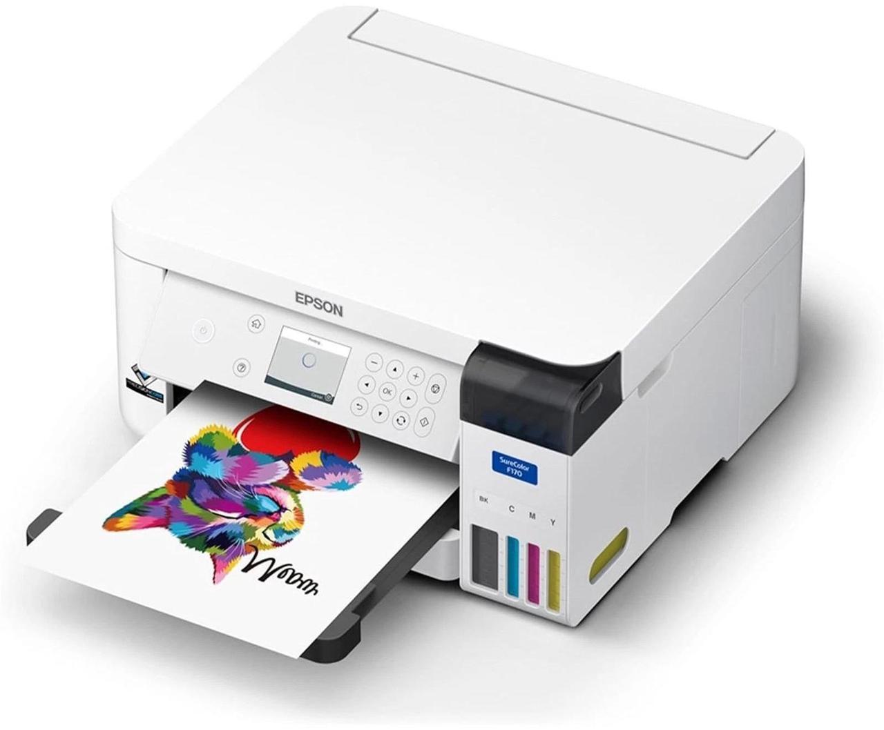 Alt view image 3 of 7 - Epson SureColor F170 Dye-Sublimation Printer