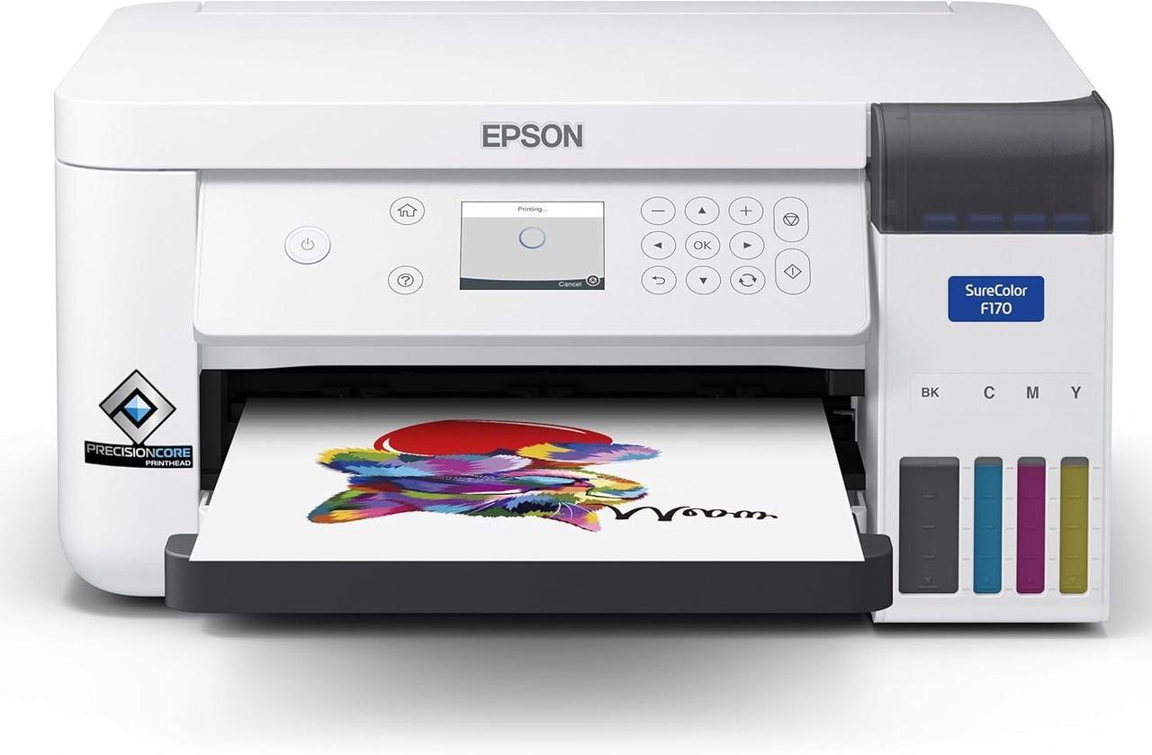 Alt view image 2 of 7 - Epson SureColor F170 Dye-Sublimation Printer
