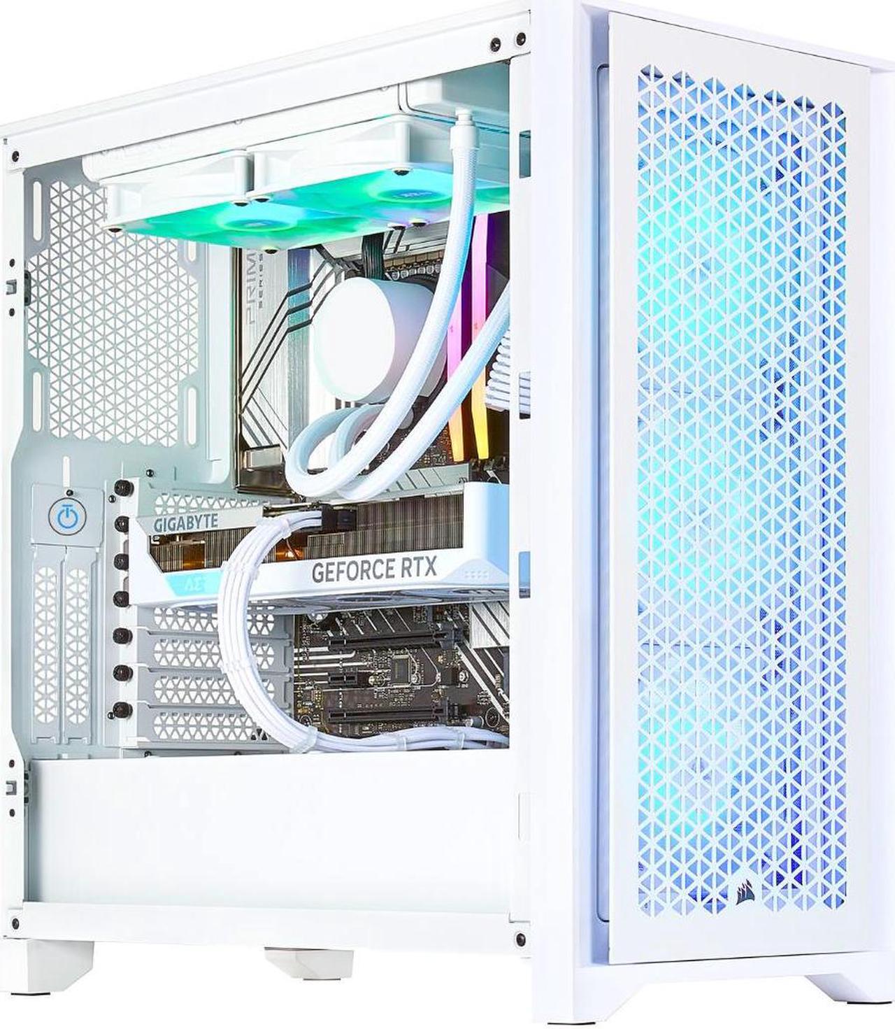 Alt view image 2 of 6 - TECHNOID Snow White PC - Ryzen 7 7800X3D - RTX 4080 SUPER - 32GB DDR5 - 2TB SSD - Win 11 PRO