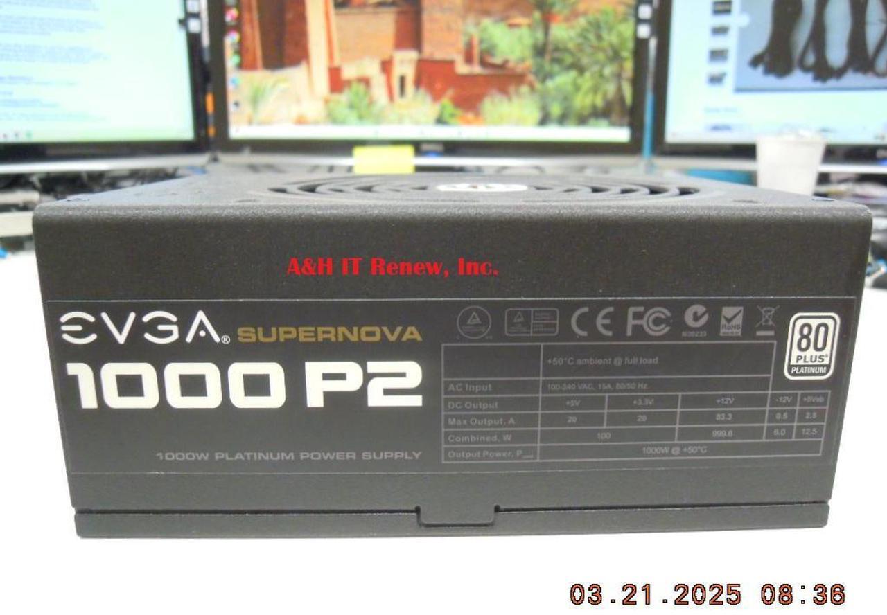 Alt view image 8 of 11 - EVGA 220-P2-1000-XR EVGA SuperNOVA 1000W 80Plus