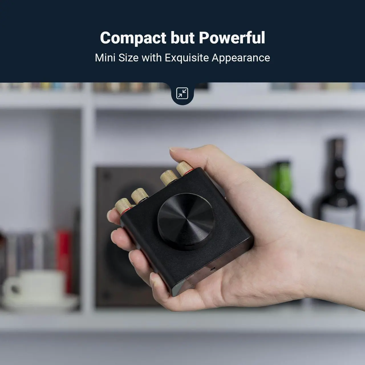 Alt view image 5 of 7 - Neohipo BP10 Mini Bluetooth Amplifier for Passive Speakers & Bass Shakers Home Audio Receiver & Amplifier