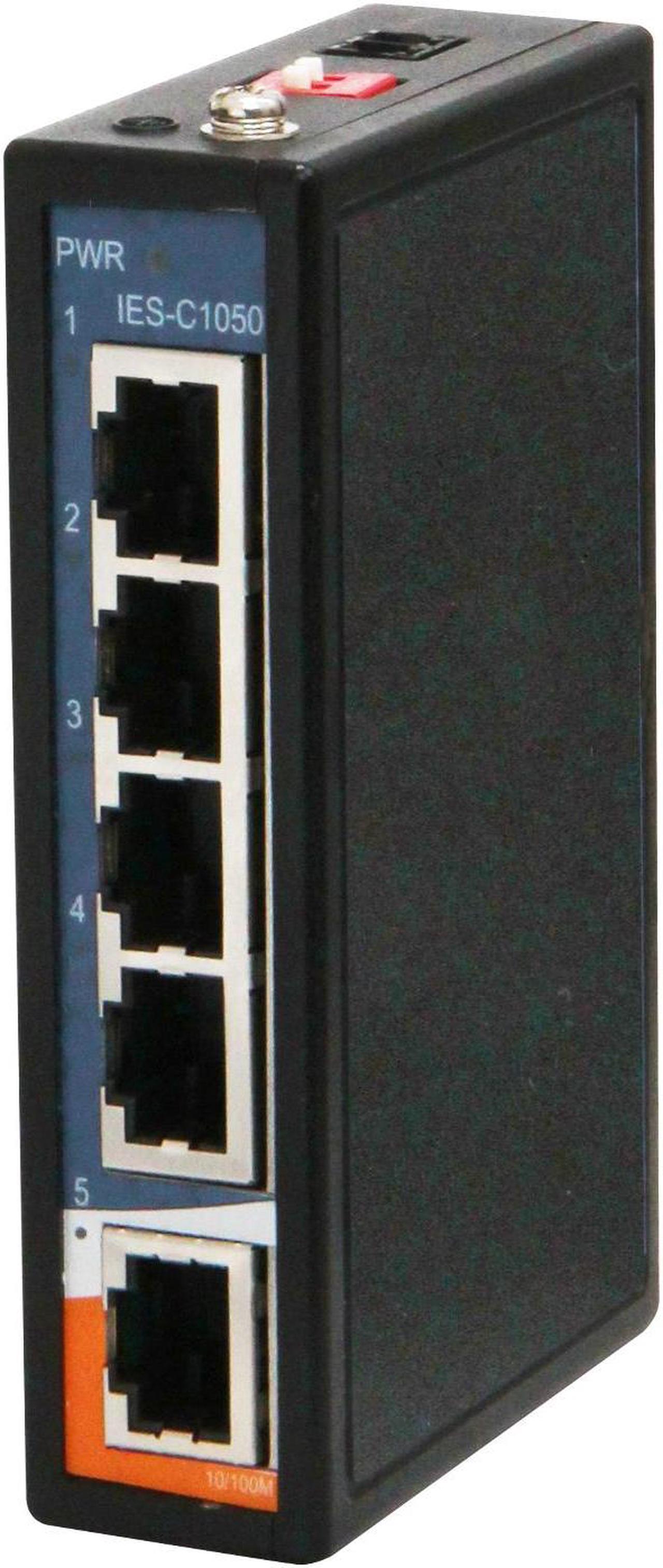Main image of ORing IES-C1050 | Industrial 5-Ports 10/100Base-T(X) Unmanaged Fast Ethernet Switch