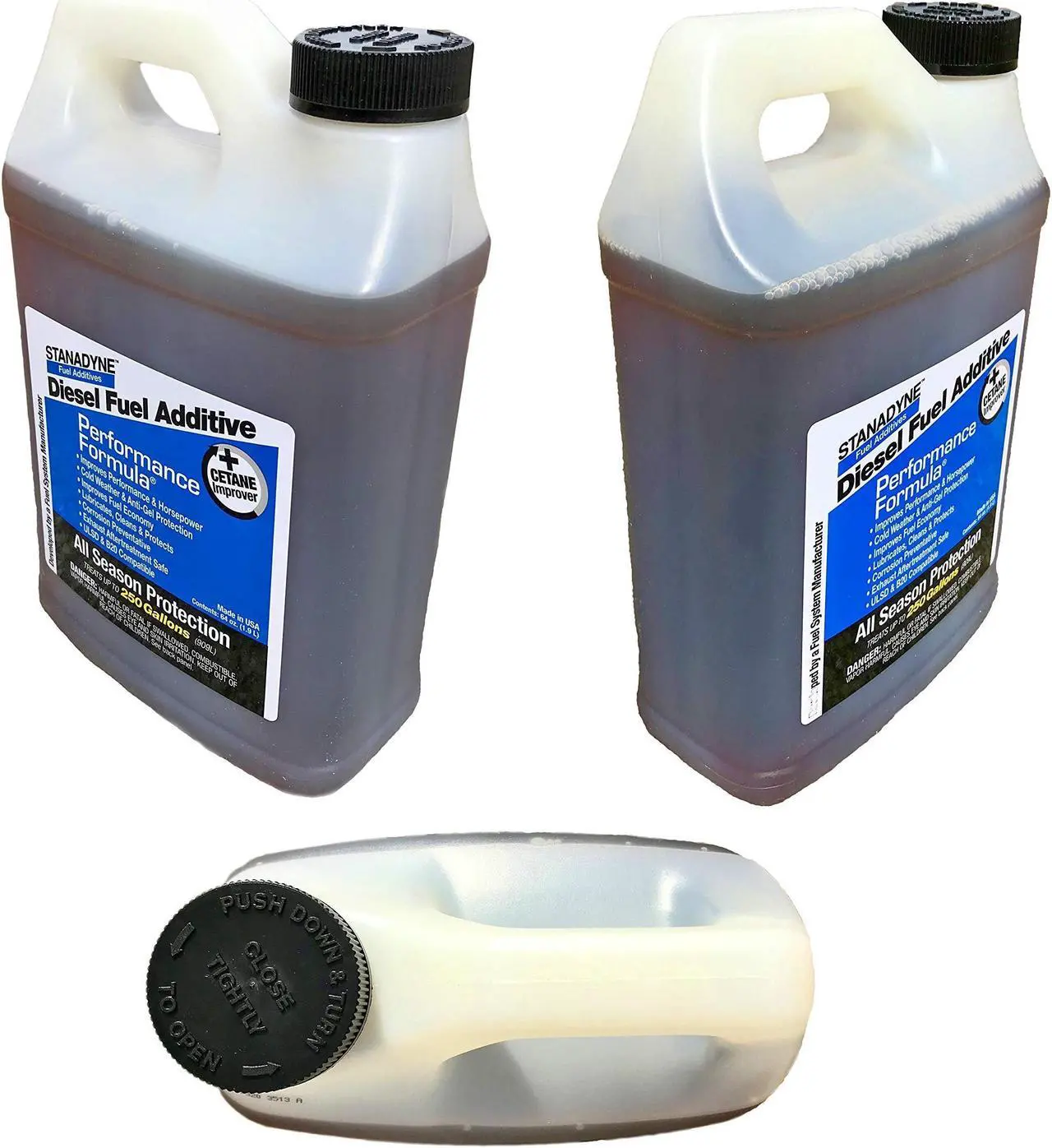 Alt view image 4 of 7 - Stanadyne Performance Formula Diesel Fuel Additive 2 Pack of 1/2 Gallon Jugs - Part # 38566