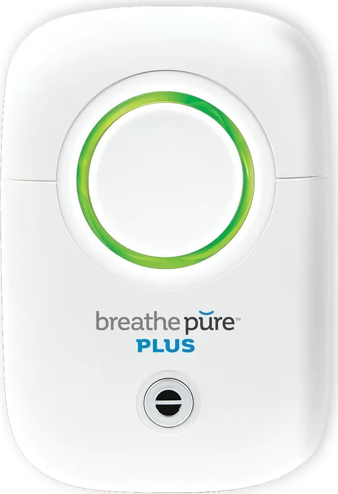 Toytexx Inc Breathe Pure Plus, Portable Plug-In Air Purifier with HEPA Filter, Ionic Technology