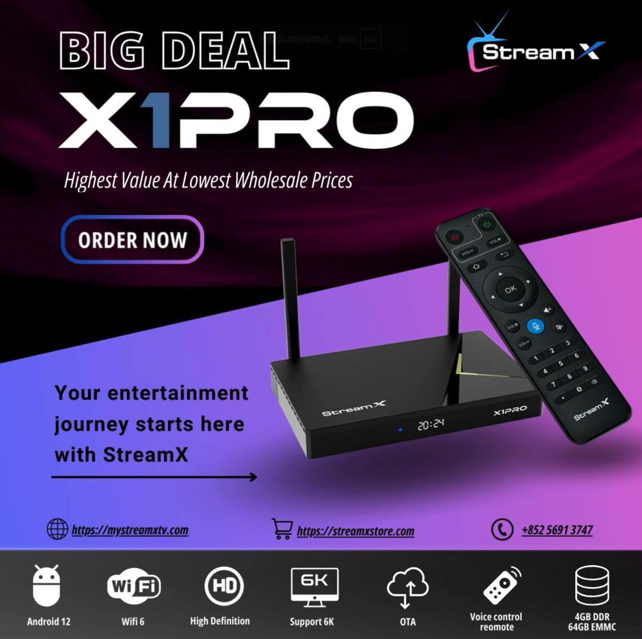 Superbox X1 Pro Smart TV Box