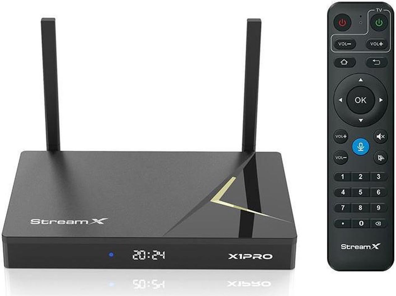 Alt view image 3 of 7 - Superbox X1 Pro Portable Smart Android TV Box, 4GB+64GB Storage, Voice Remote Control, 6K Ultra HD, WiFi-6 Supported, HDMI Cable, 1000Mbps Ethernet Port, Instruction Manual