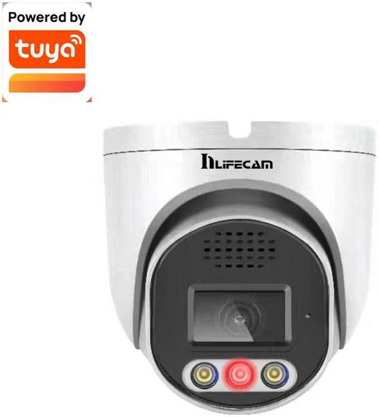 Main image of inLifeCam Tuya Smart APP 5.0MP Dome POE AI IP Camera Two Way Audio Support ONVIF Metal