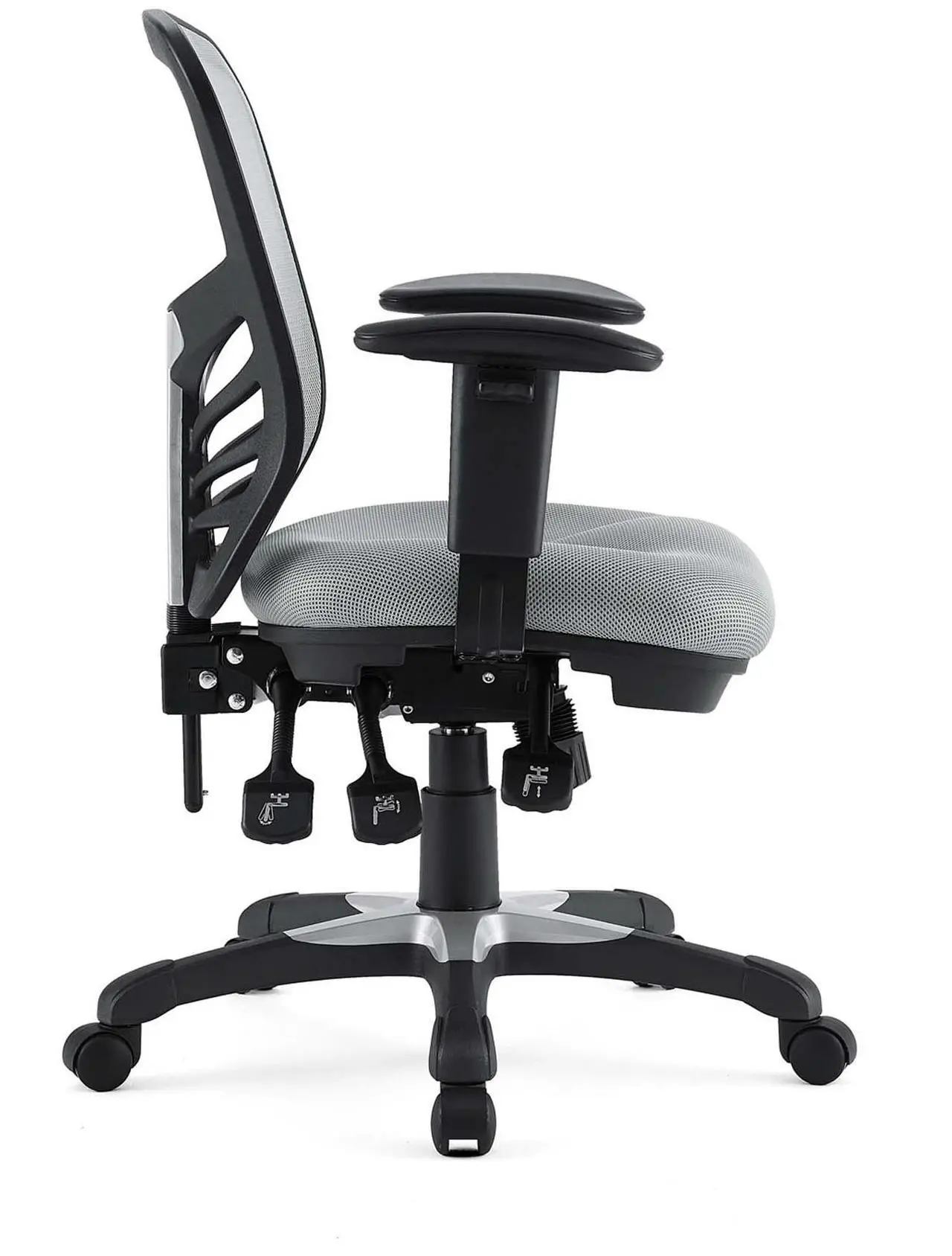 Alt view image 6 of 8 - Articulate Mesh Office Chair - Gray