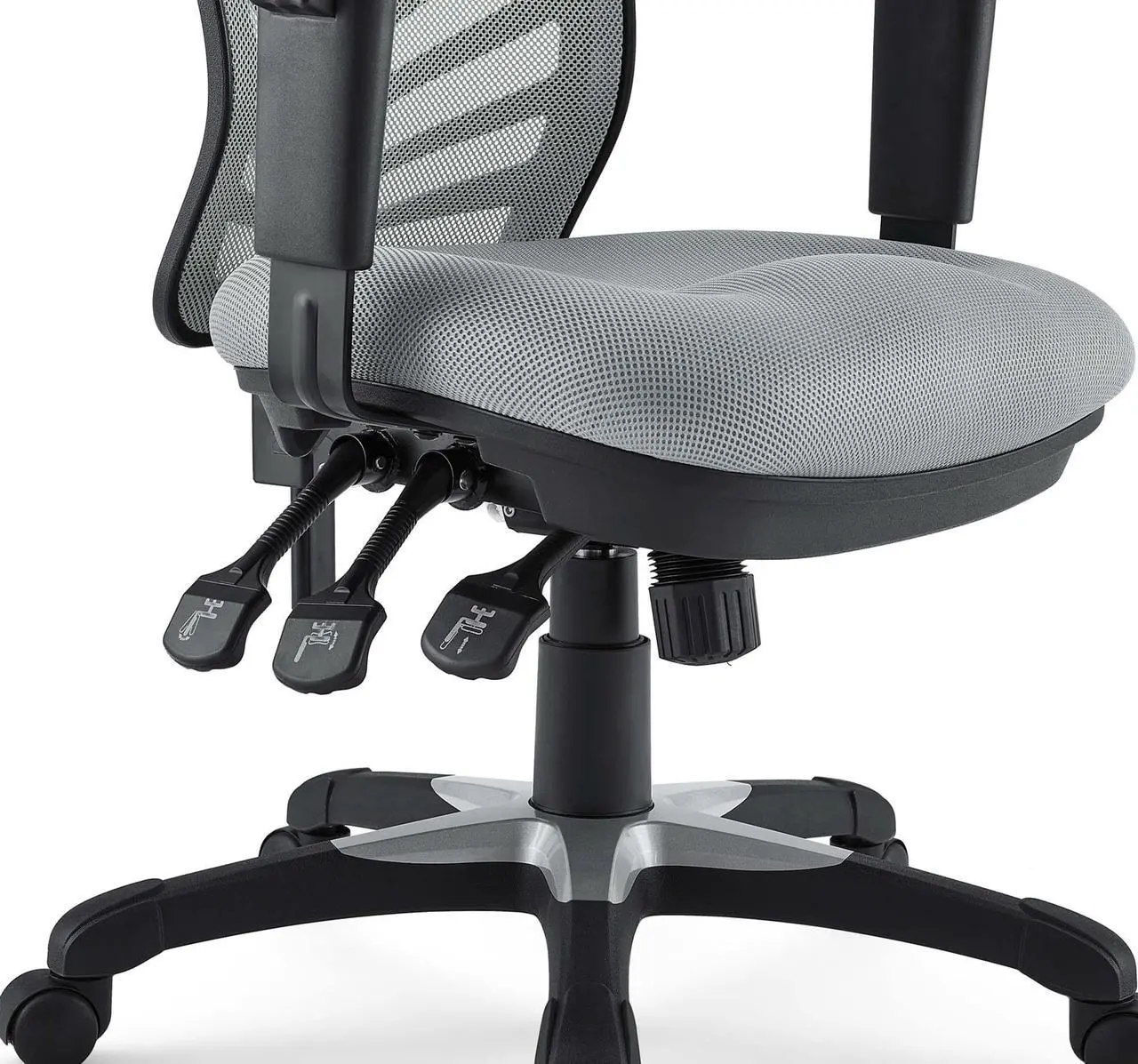 Alt view image 5 of 8 - Articulate Mesh Office Chair - Gray