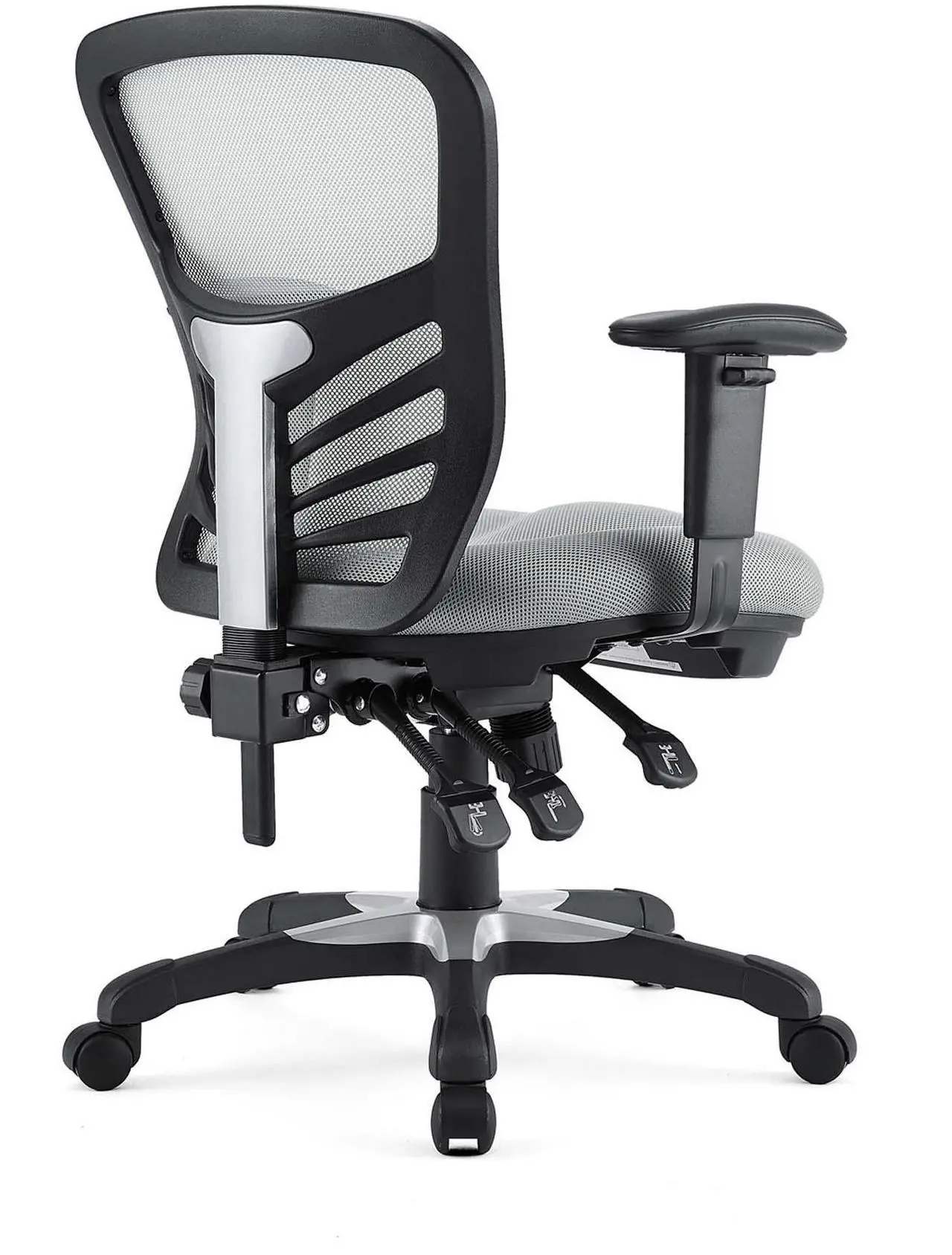 Alt view image 8 of 8 - Articulate Mesh Office Chair - Gray