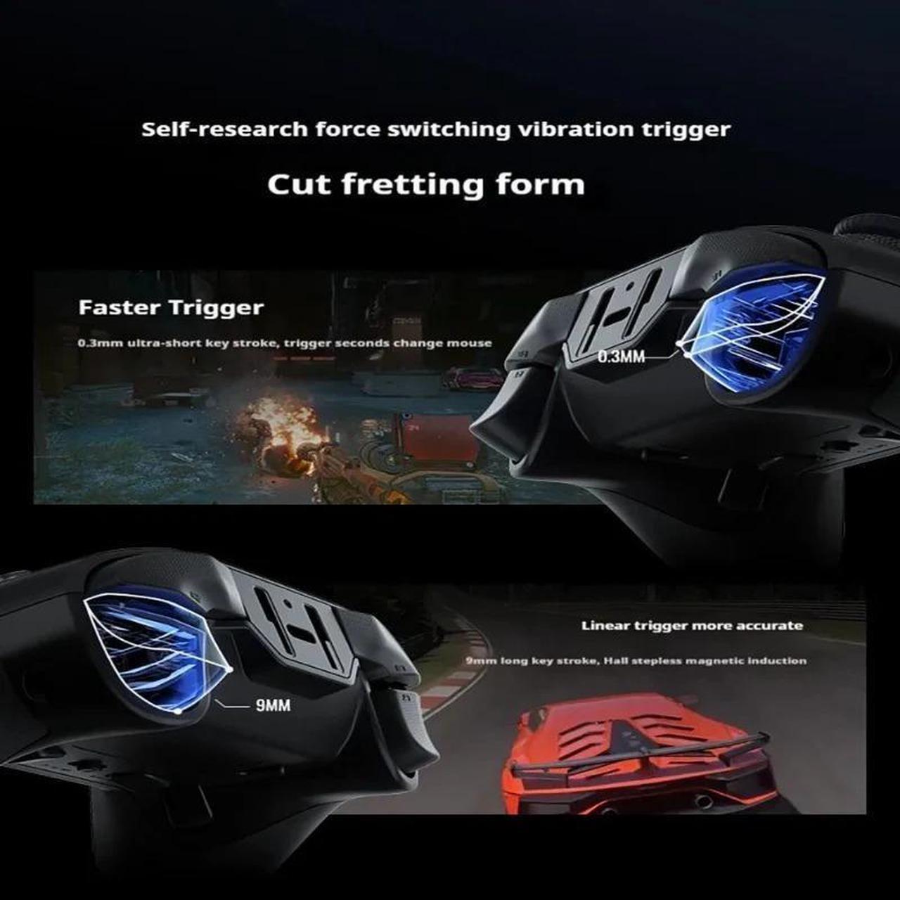 Alt view image 4 of 6 - FLYDIGI Vader 4 Pro PC Game Controller Black