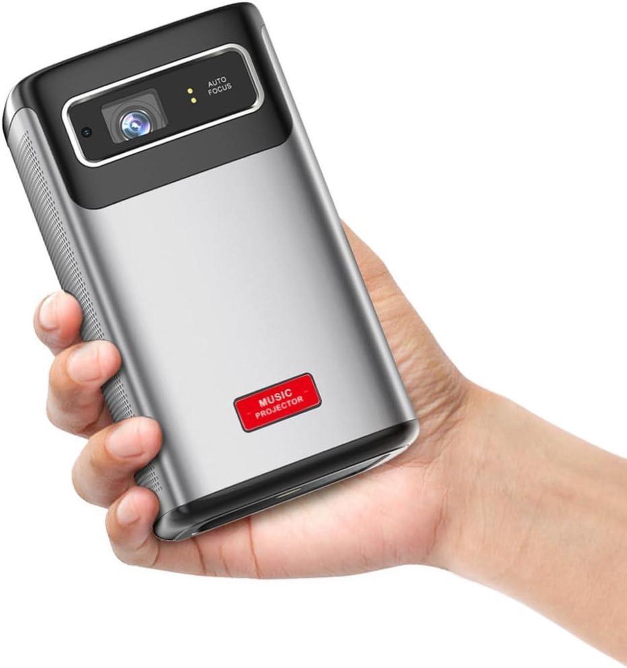 Main image of GTBOX Mini DLP Projector 200 ANSI HD Video/Android 9.0 2GB + 32GB/Touchpad/TOF Autofocus/Wired and Wireless Same Screen/3D DLP /8000mAh Battery/Built-in 10W Speaker/Built-in App Store/storage box