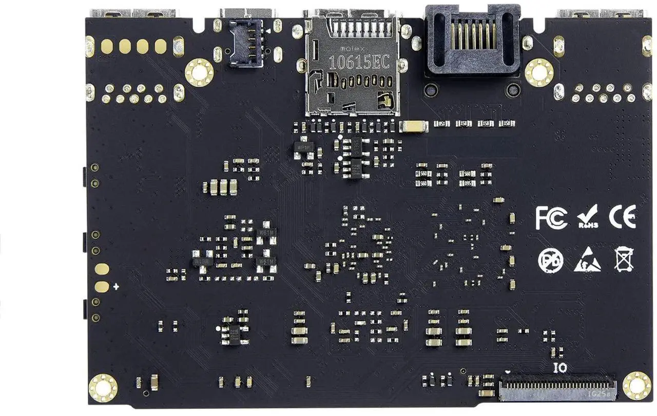 Alt view image 2 of 7 - Khadas VIM1S Single Board Computer Amlogic S905Y4 2GB 16GB Support 2.4G/5G WiFi Bluetooth 5.0, Multi-Video Decoder, Streaming Media Player HD/4K/HDR, UHS-I TF Card Extension, Multi-OS TV Box