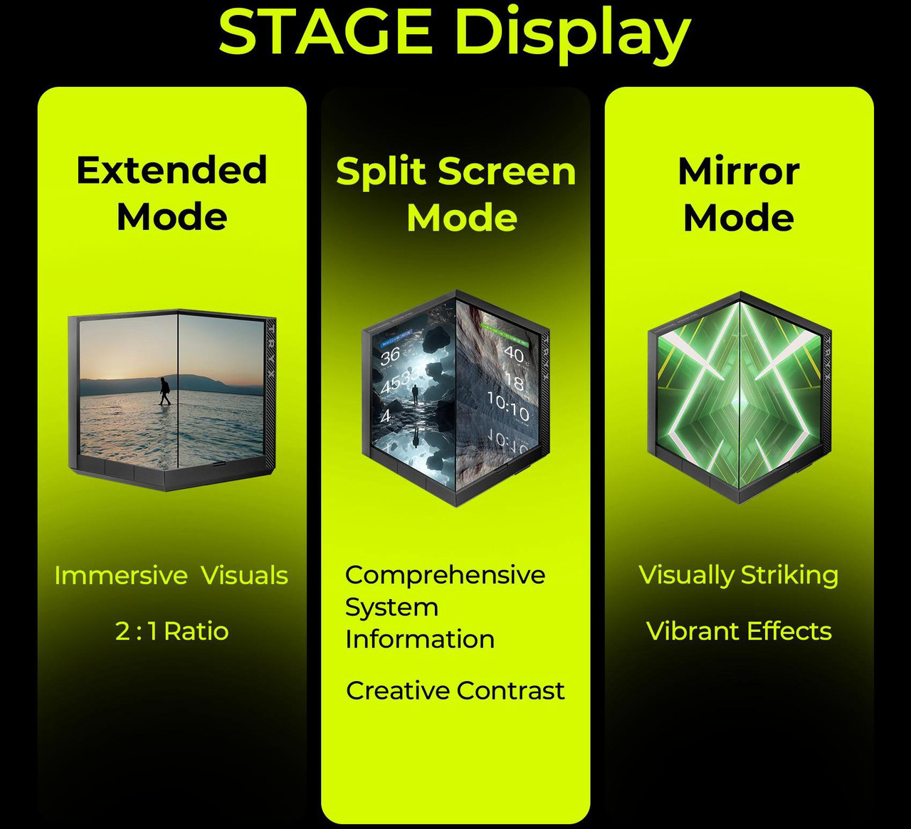 Open Box: TRYX Stage 360 ARGB 360mm AIO Dual 4.0'' Screen 720x720 Resolution AIO Cooler 360mm Three Display Modes Customizable Asetek 7th Gen V2 280w TDP with ROTA SL ARGB Fans Intel LGA 1851/1700 AMD AM5/AM4 - Newegg.com - Open Box condition - Image 12