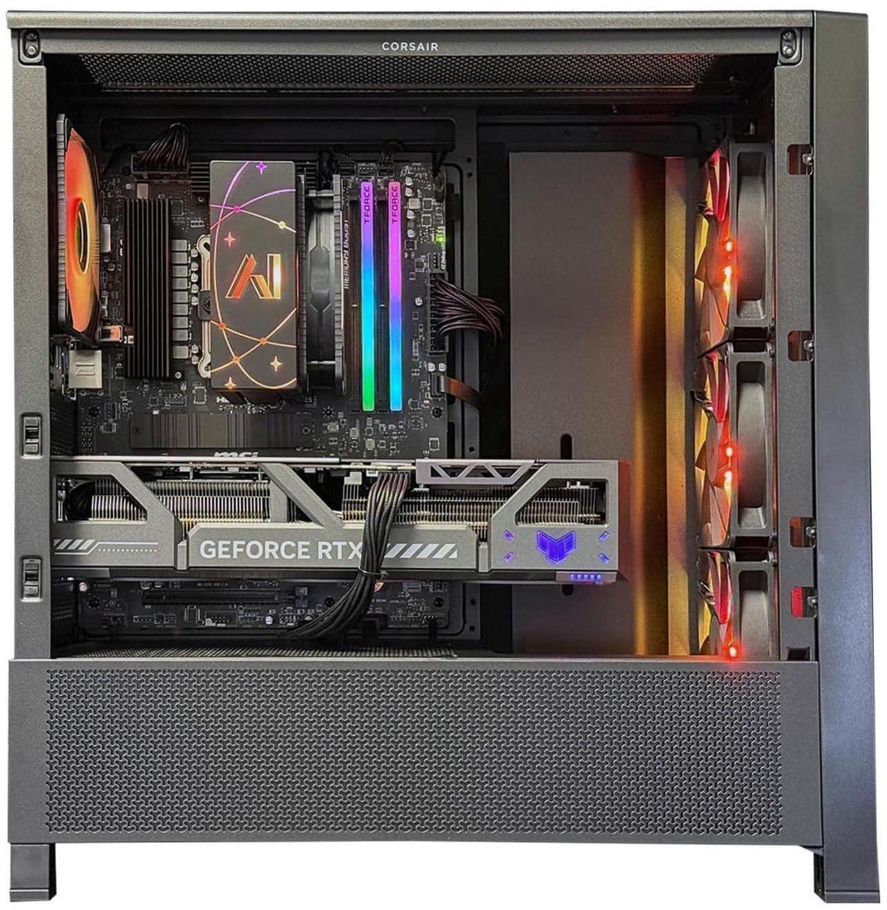 Alt view image 2 of 3 - Andromeda Insights Quasar 50 Frame - RTX 5090 32GB GDDR7 | Ryzen 9 9950X3D 4.3 GHz (5.7 GHz Turbo Boost) | X870 | 32GB DDR5 6000MHz | 2TB Gen4 SSD | 1200W Gold PSU | ARGB Fans | Wi-Fi + BT | Win 11