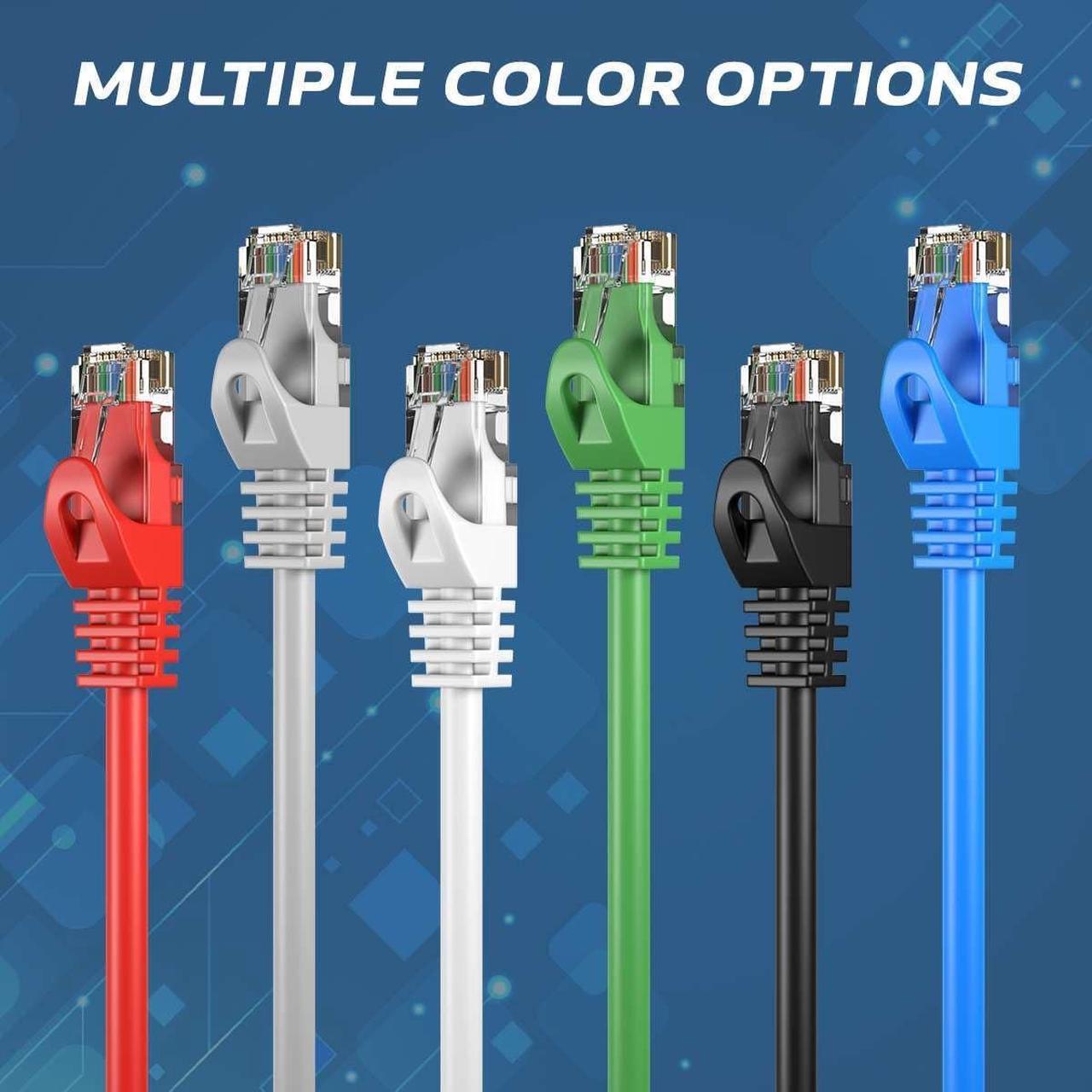 Alt view image 6 of 7 - Cables Direct Online Cat5e 25FT Ethernet Patch Cable, 350MHz - Compatible with PC, Laptop, Modem, Router, TVs, Printers, Consoles for Home/Office, Blue