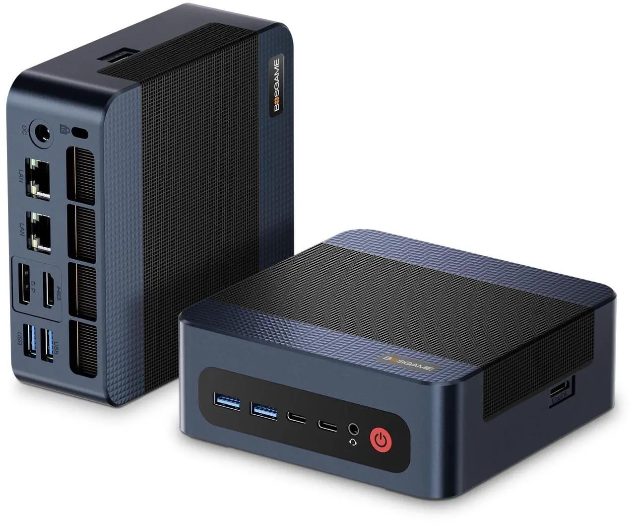 Main image of BOSGAME M4 Mini PC Desktop Computers, AMD Ryzen 7 8745HS, 32GB DDR5, 1TB PCle SSD, 4K Triple Display & USB4 & Oculink, Dual 2.5G LAN & Wi-Fi 6E & BT5.2, Compact Silent PC for Gaming, Office, Design