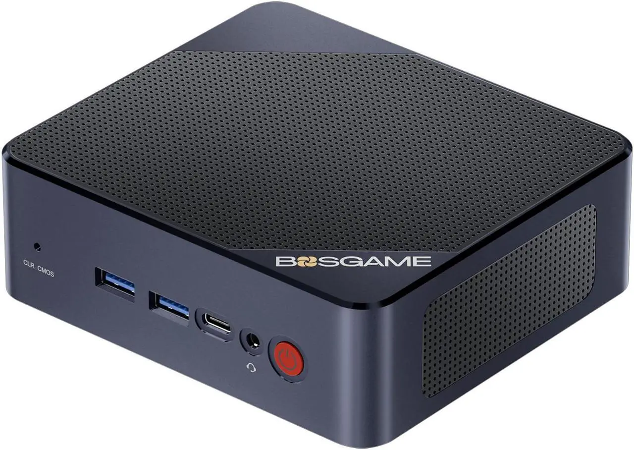 Main image of BOSGAME B100 Mini PC Intel 12th Gen N100 Windows 11 Pro, 16GB DDR4 RAM 512GB PCIe x1 SSD Mini Desktop Computers, 4K Triple Display by Dual HDMI+Type-C for Home, Office