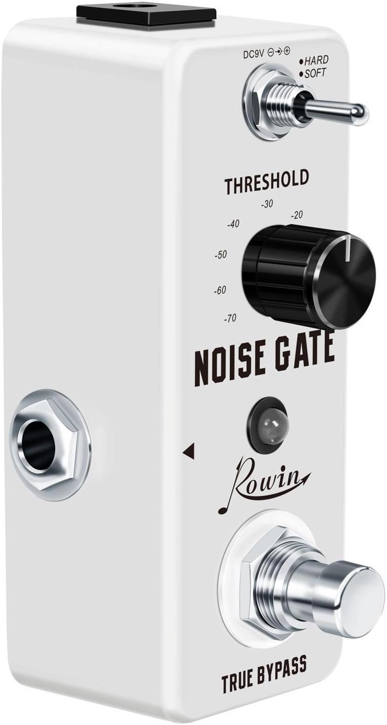 Alt view image 5 of 5 - Rowin LEF-319 Guitar Noise Gate Pedal Noise Killer Pedals Noise Suppression Effects For Electric Guitar Hard Soft 2 Modes True Bypass
