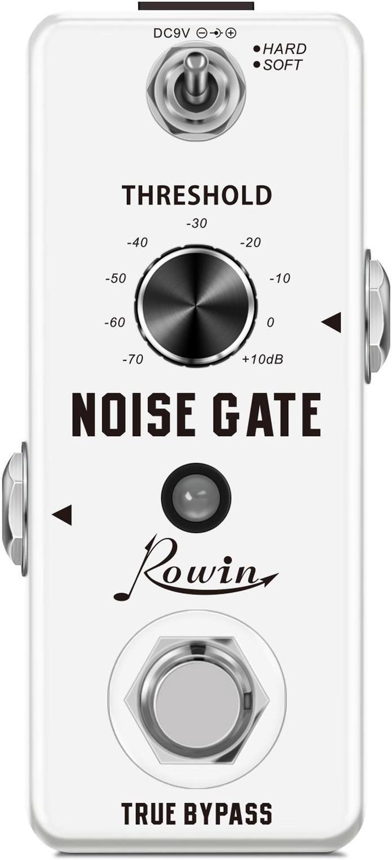 Main image of Rowin LEF-319 Guitar Noise Gate Pedal Noise Killer Pedals Noise Suppression Effects For Electric Guitar Hard Soft 2 Modes True Bypass