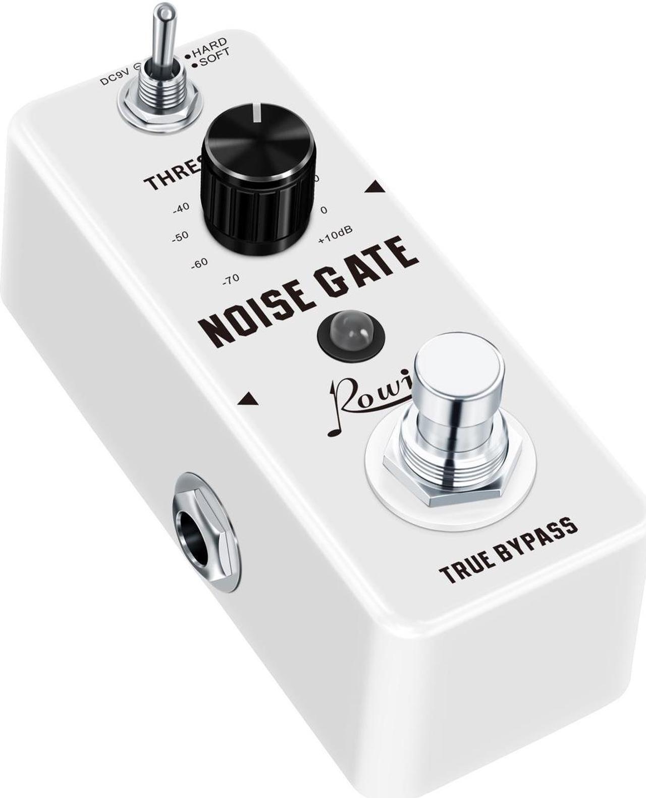 Alt view image 3 of 5 - Rowin LEF-319 Guitar Noise Gate Pedal Noise Killer Pedals Noise Suppression Effects For Electric Guitar Hard Soft 2 Modes True Bypass