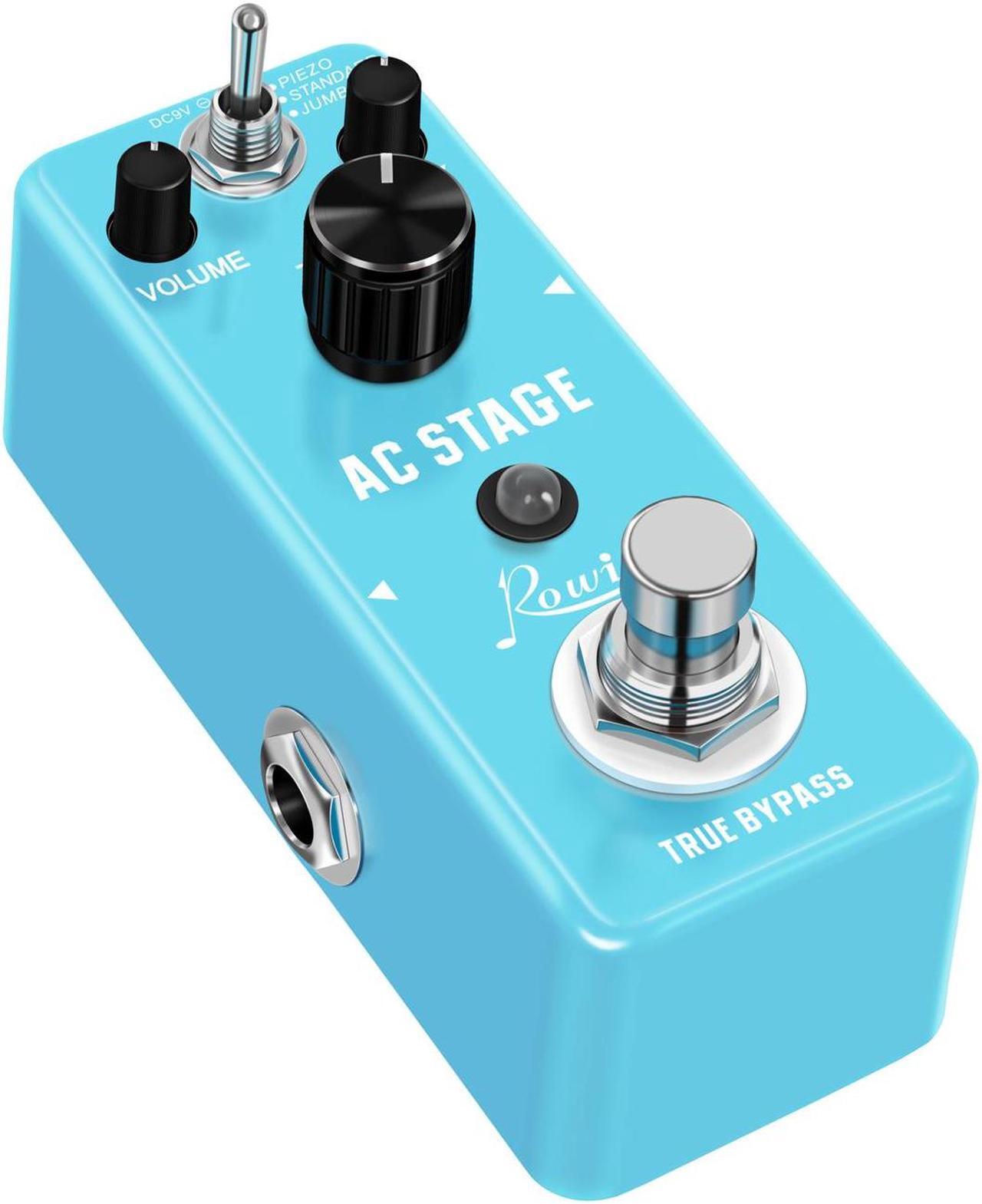 Alt view image 3 of 5 - Rowin LEF-320 AC Stage Guitar Pedal Effect Analog Acoustic Pedals For Guitars Guitarist Analog Effectors Piezo Standard Jumbo True Bypass