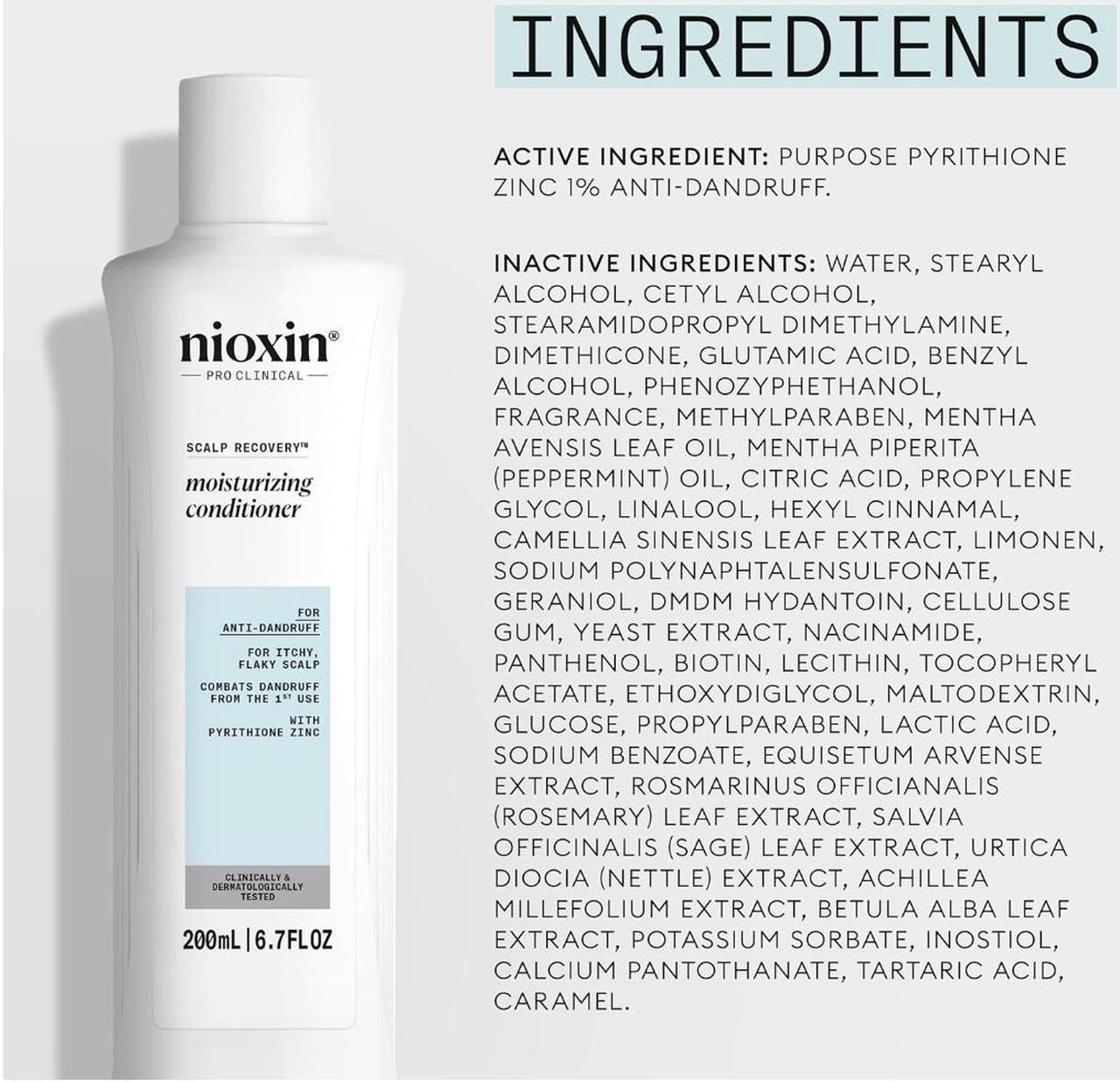 Alt view image 3 of 3 - Nioxin Scalp Recovery System Moisturizing Conditioner 6.76 oz
