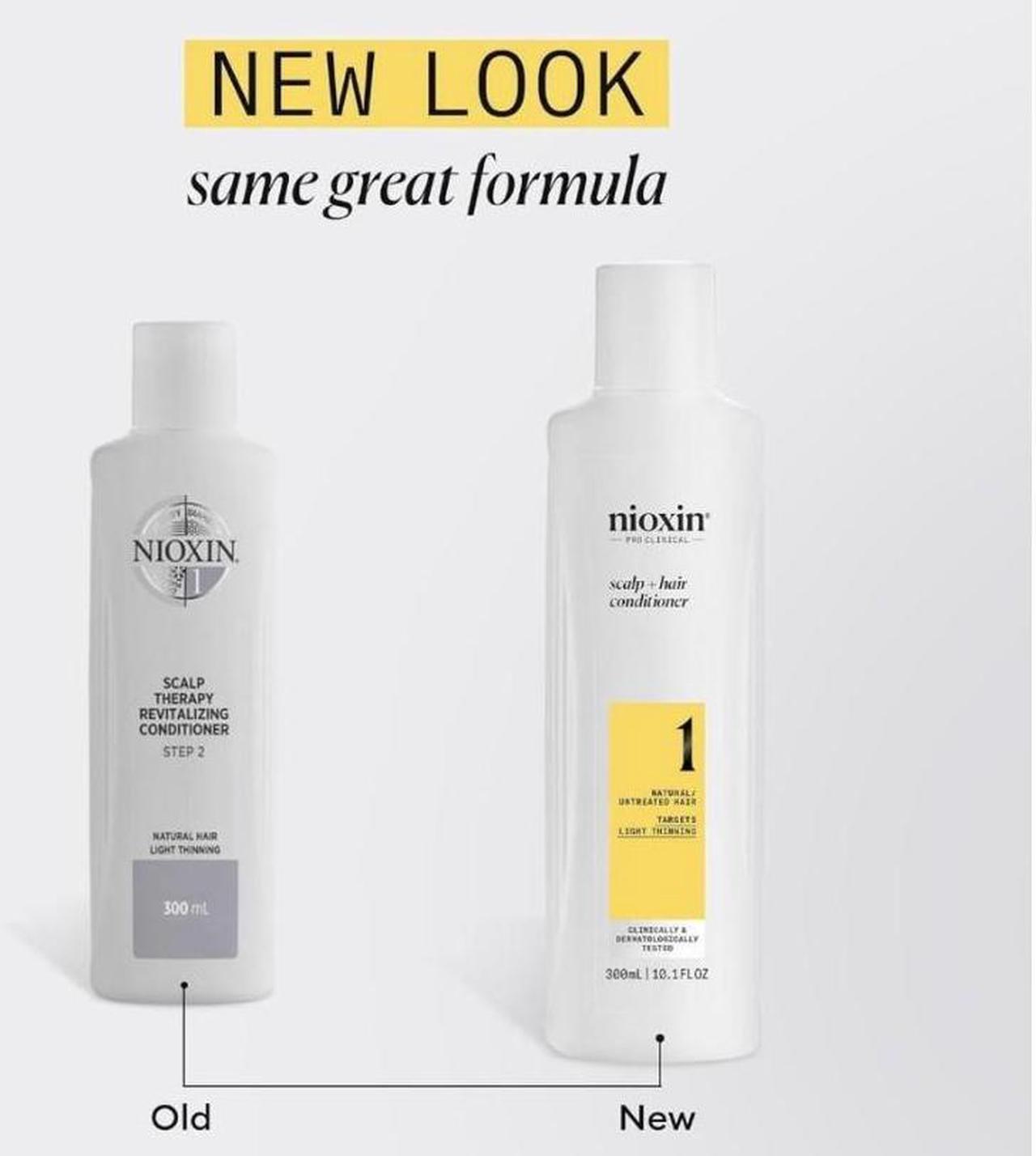 Alt view image 4 of 5 - Nioxin System 1 Cleansing Shampoo and Conditioner 10.1 oz Set