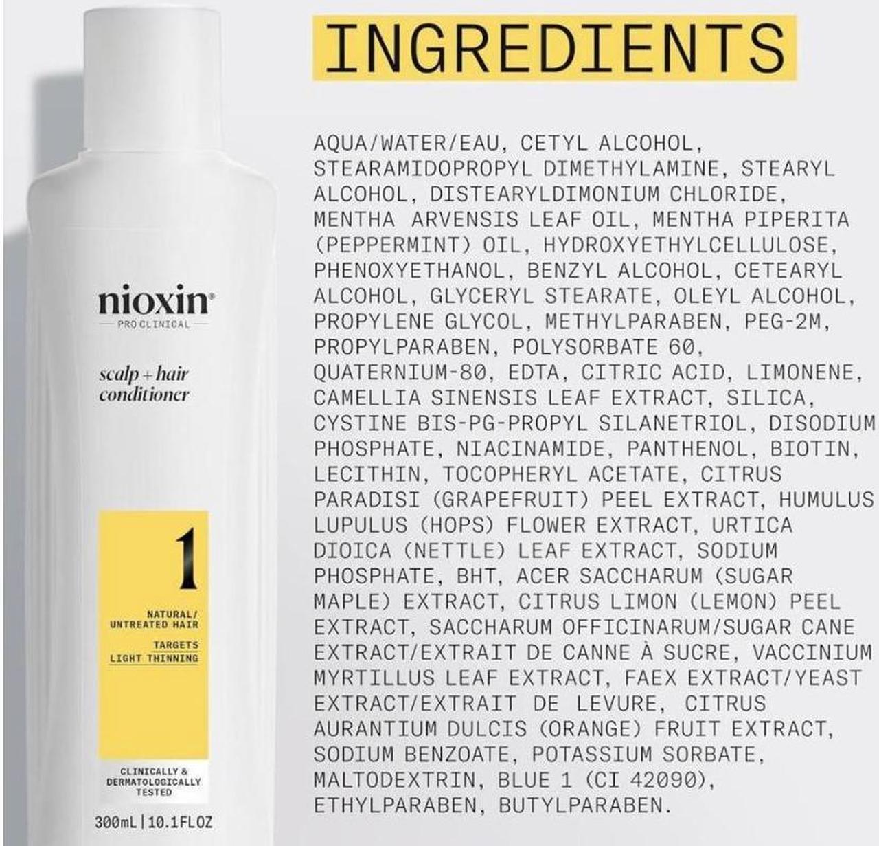Alt view image 5 of 5 - Nioxin System 1 Cleansing Shampoo and Conditioner 10.1 oz Set