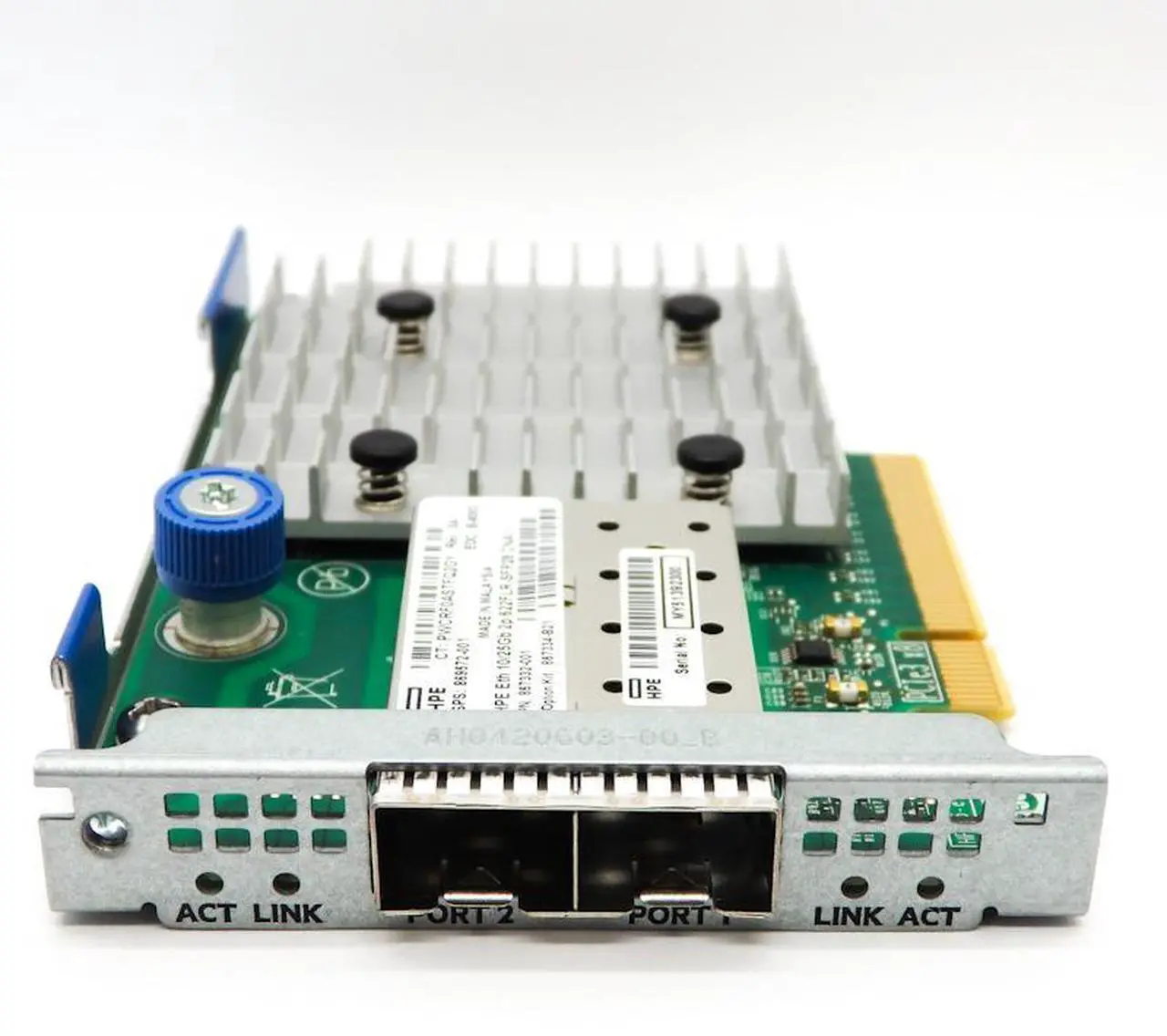 Alt view image 2 of 6 - HPE 867334-B21 Ethernet 10/25GB 2-Port 622FLR-SFP28 Converged Network Adapter