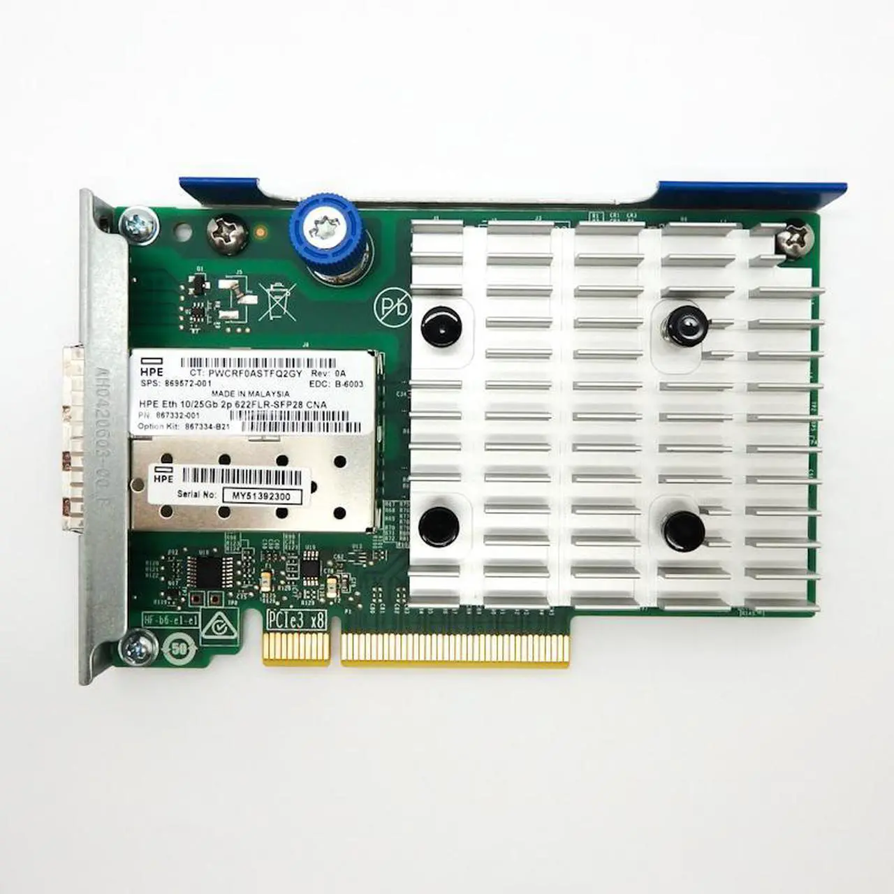 Main image of HPE 867334-B21 Ethernet 10/25GB 2-Port 622FLR-SFP28 Converged Network Adapter