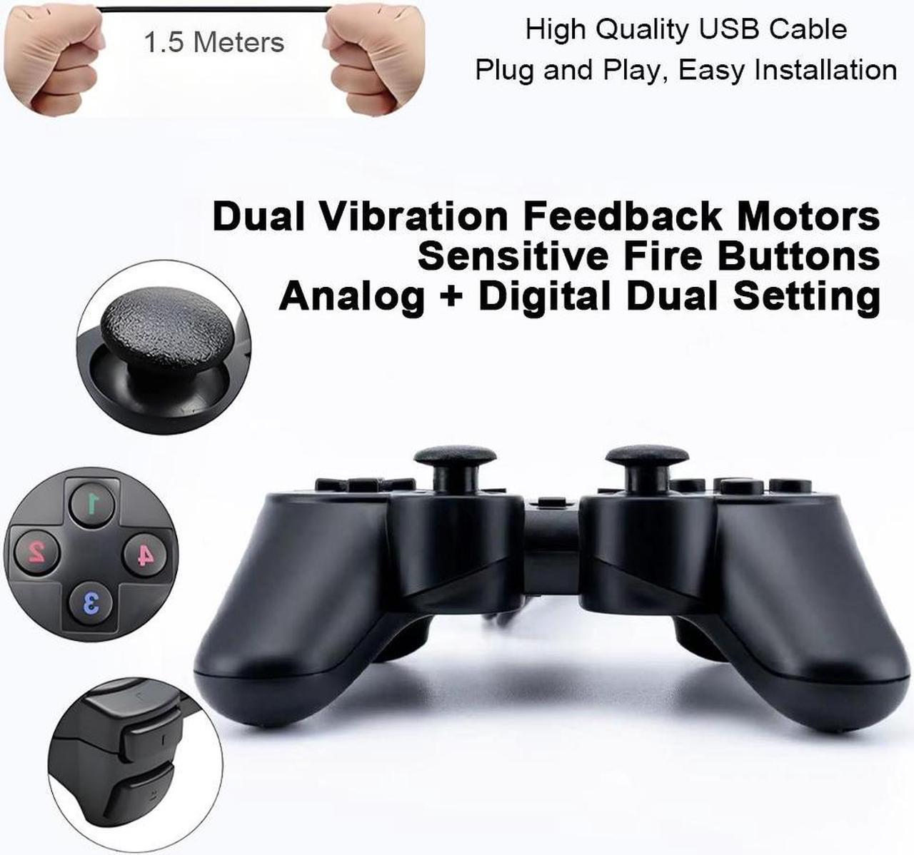 Alt view image 4 of 6 - NDUP USB Controller Gamepad with Windows XP to WinXP/Win7/Win8/Win10, Unlock a New PC Gaming Experience