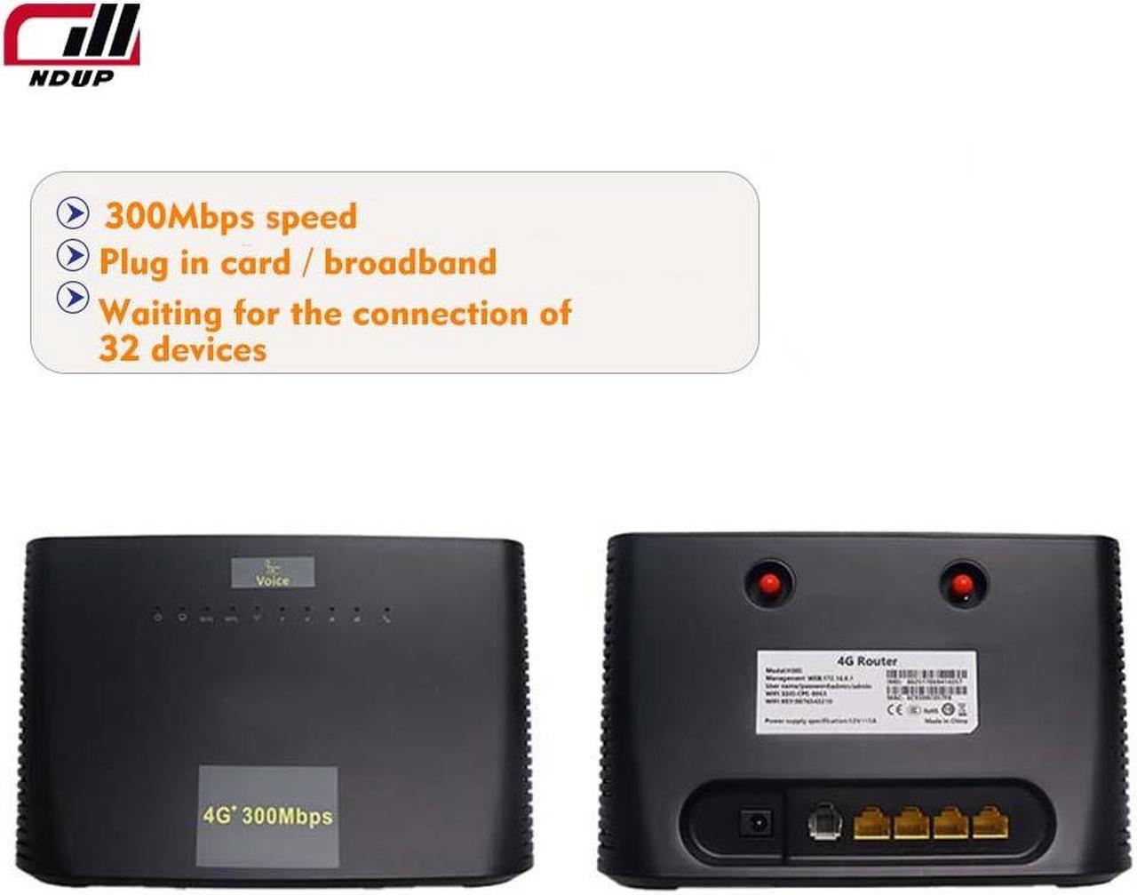 NDUP H305 4G LTE CPE Router, Boost Your Network - Ideal for Small Businesses and Home Offices