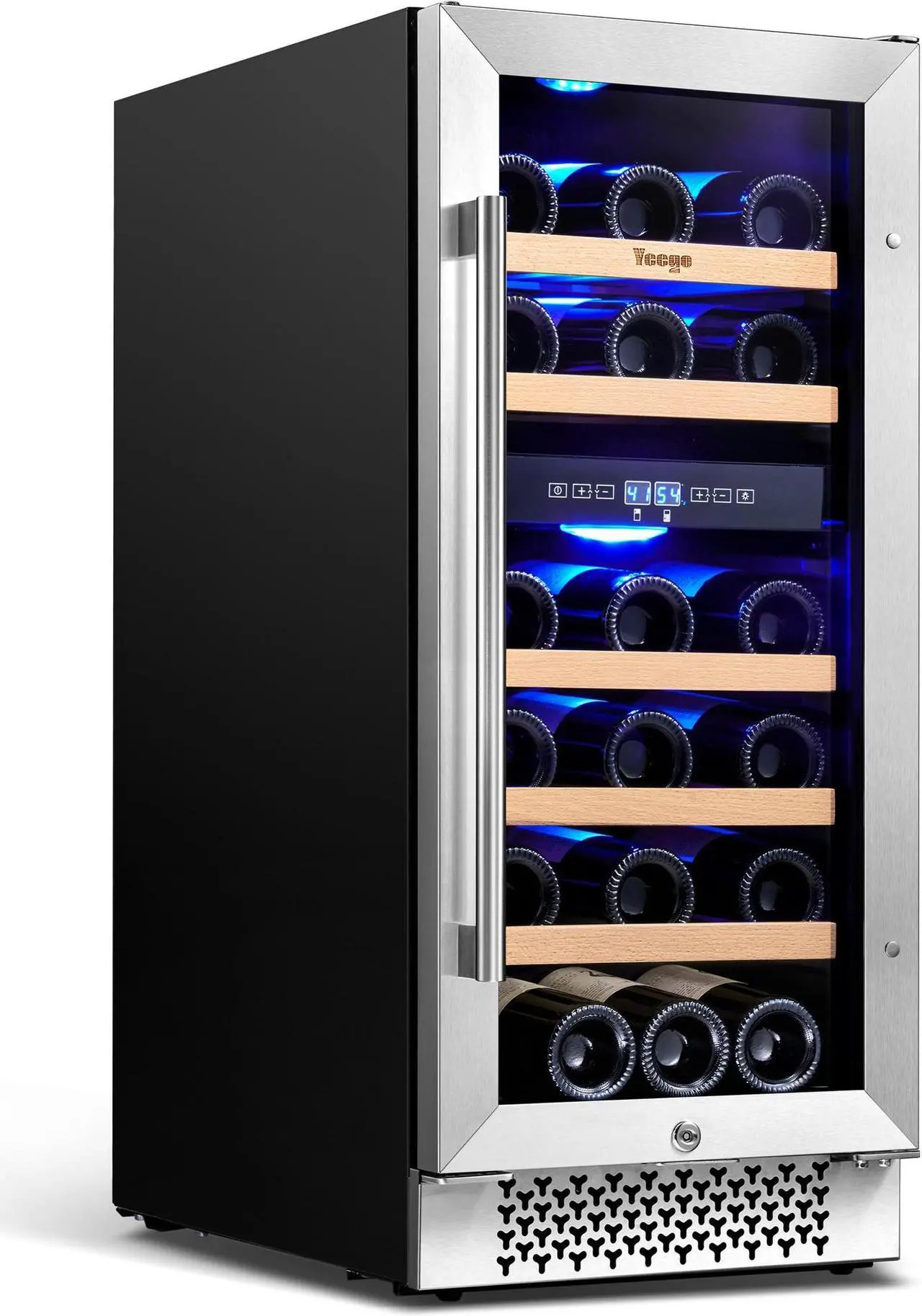 Yeego 85L Wine Cooler Contemporary Refrigerator 