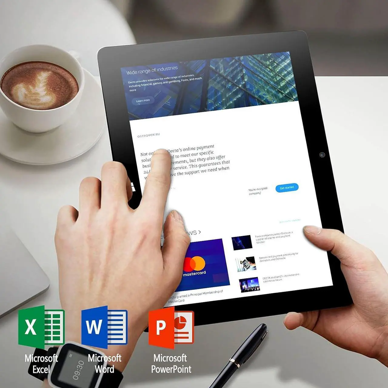 Alt view image 6 of 7 - Elepad 10.1" Windows 11 Tablet PC, Dual-Core CPU Windows Tablet, Ultra Slim 2 in 1 Tablet - 2.4/5G WIFI/4.2 BT/1280*800 Full HD/6GB RAM 64GB ROM Storage/4000mAh/Mini HDMI/USB-C/USB 3.0/2MP+5MP Camera