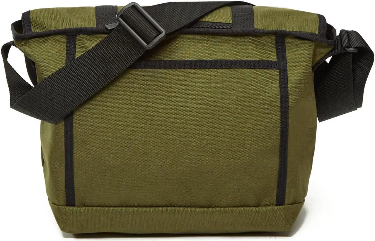 Alt view image 4 of 5 - MANHATTAN PORTAGE NY MESSENGER BAG JR (MD), CROSS BODY MESSENGER BAG WITH WATER RESISTANT COATING, STYLISH AND FUNCTIONAL MESSENGER BAG, OLIVE